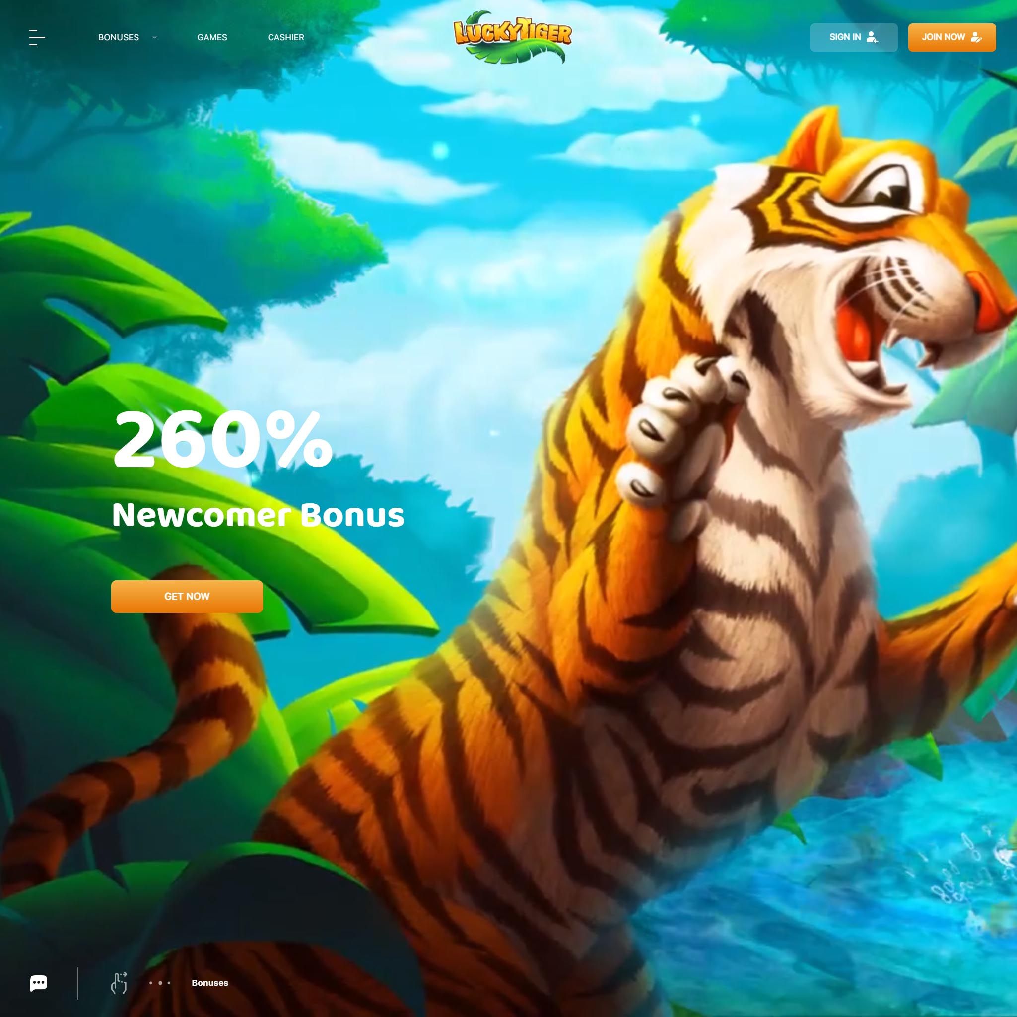 Lucky Tiger Casino review