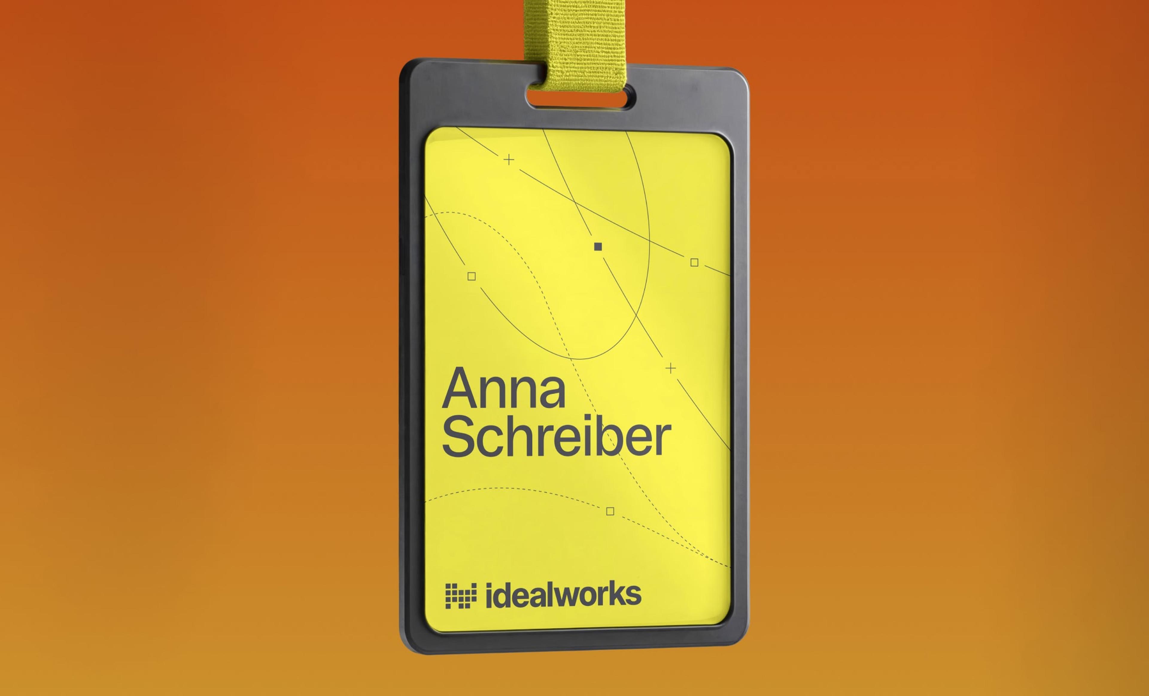 Name badge concept