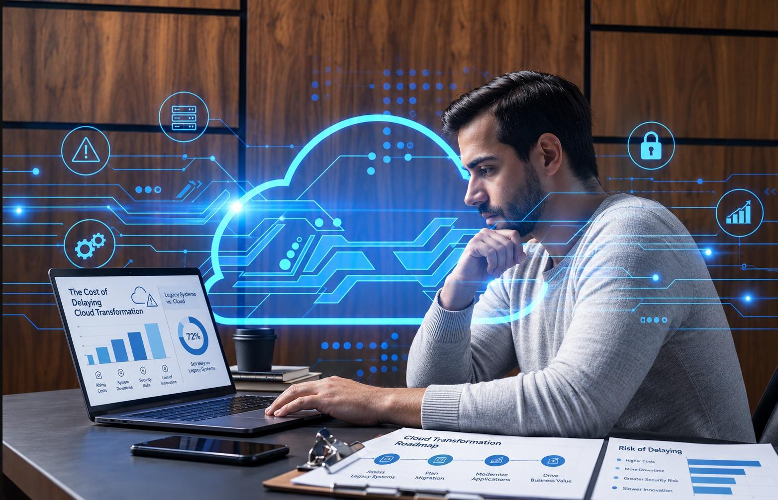 What Happens When Businesses Delay Cloud Transformation Services Too Long? Slug