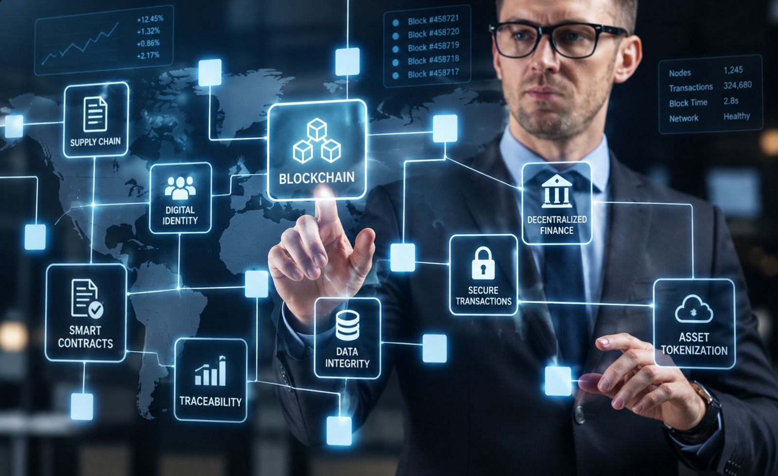 What a Blockchain Development Company Can Build Beyond Crypto Applications