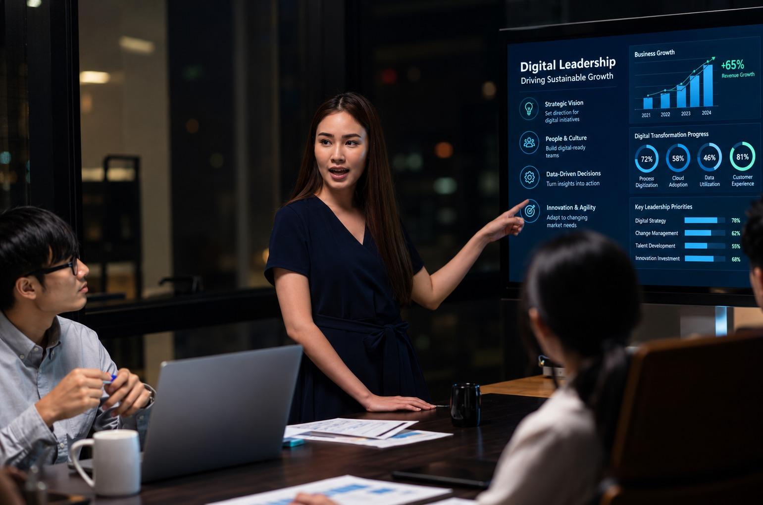 business growth leadership