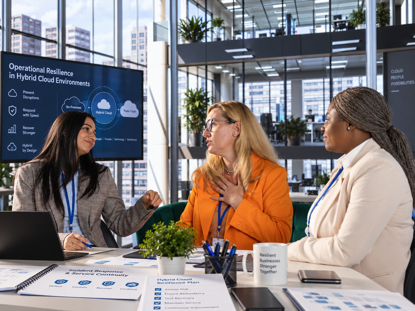 Operational Resilience in Hybrid Cloud Environments