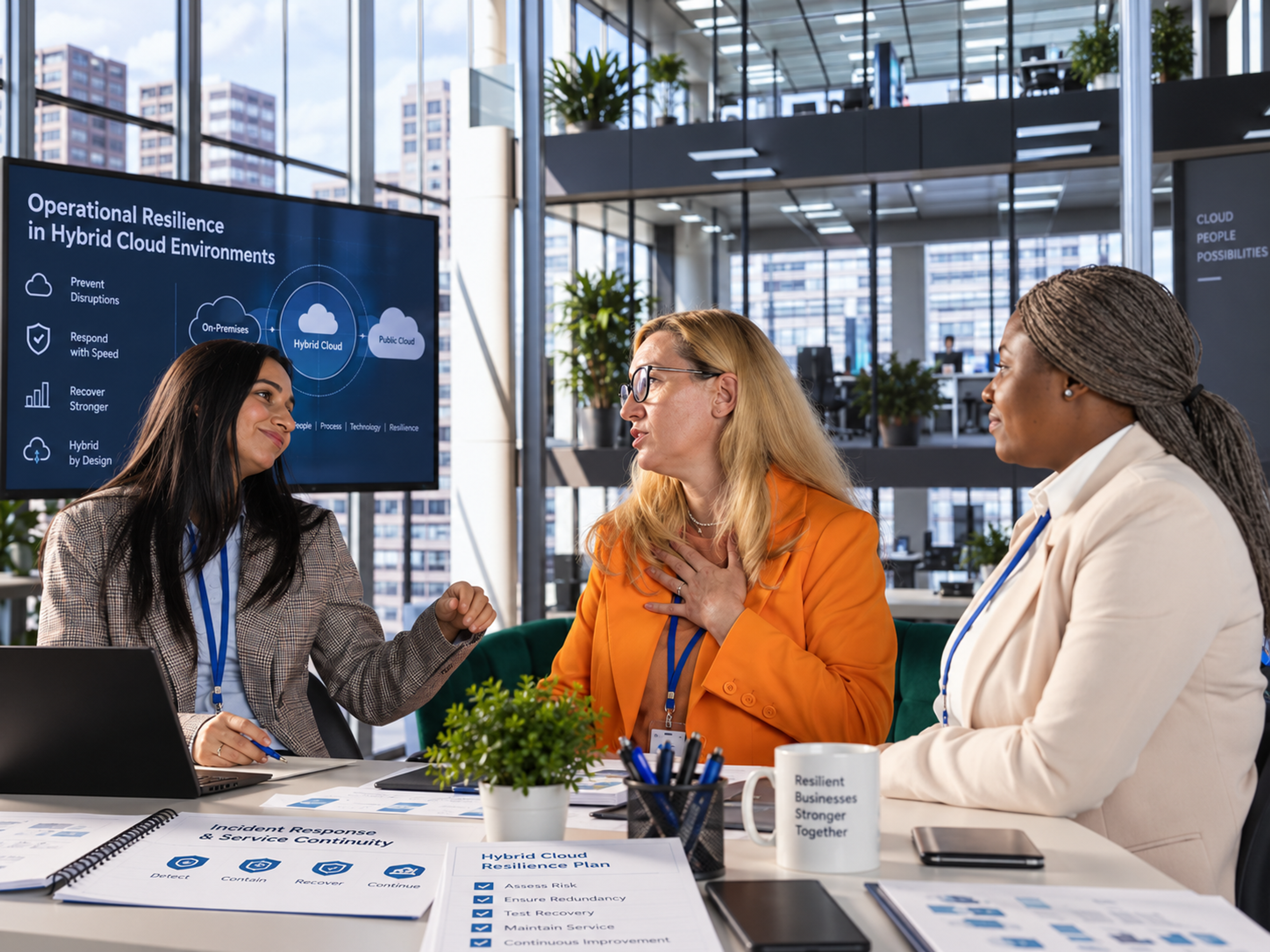 Operational Resilience in Hybrid Cloud Environments