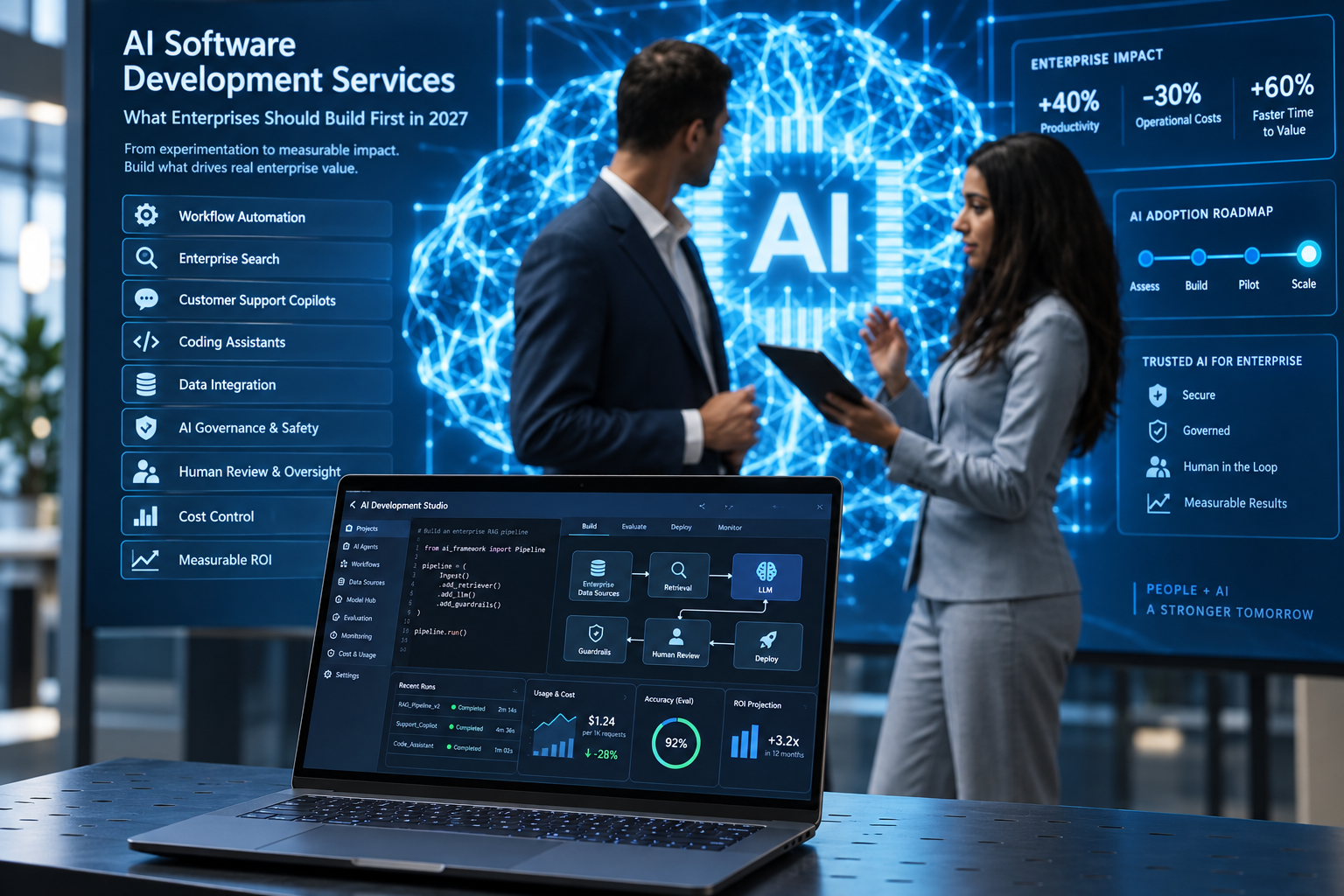 AI Software Development Services: What Enterprises Should Build First in 2027