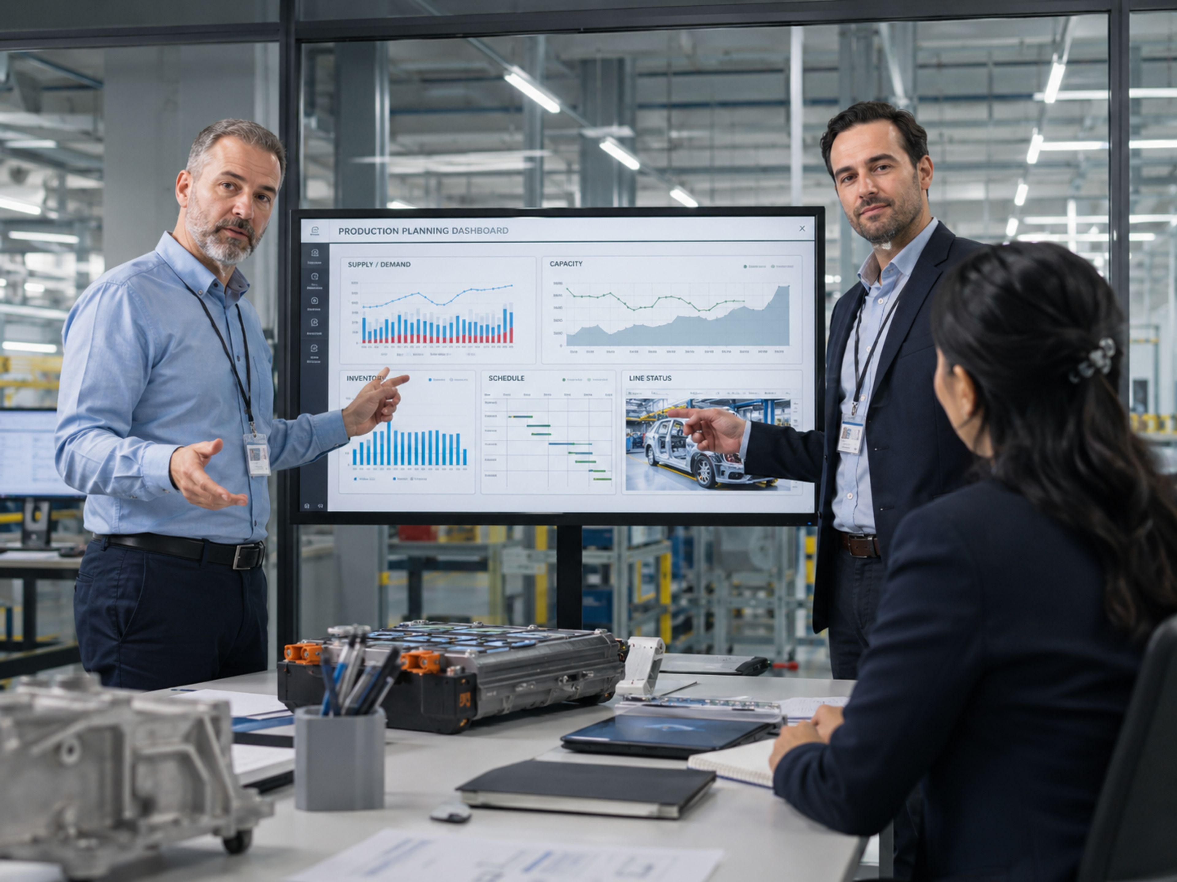 How Automotive End-to-End Planning Software Improves Production Efficiency