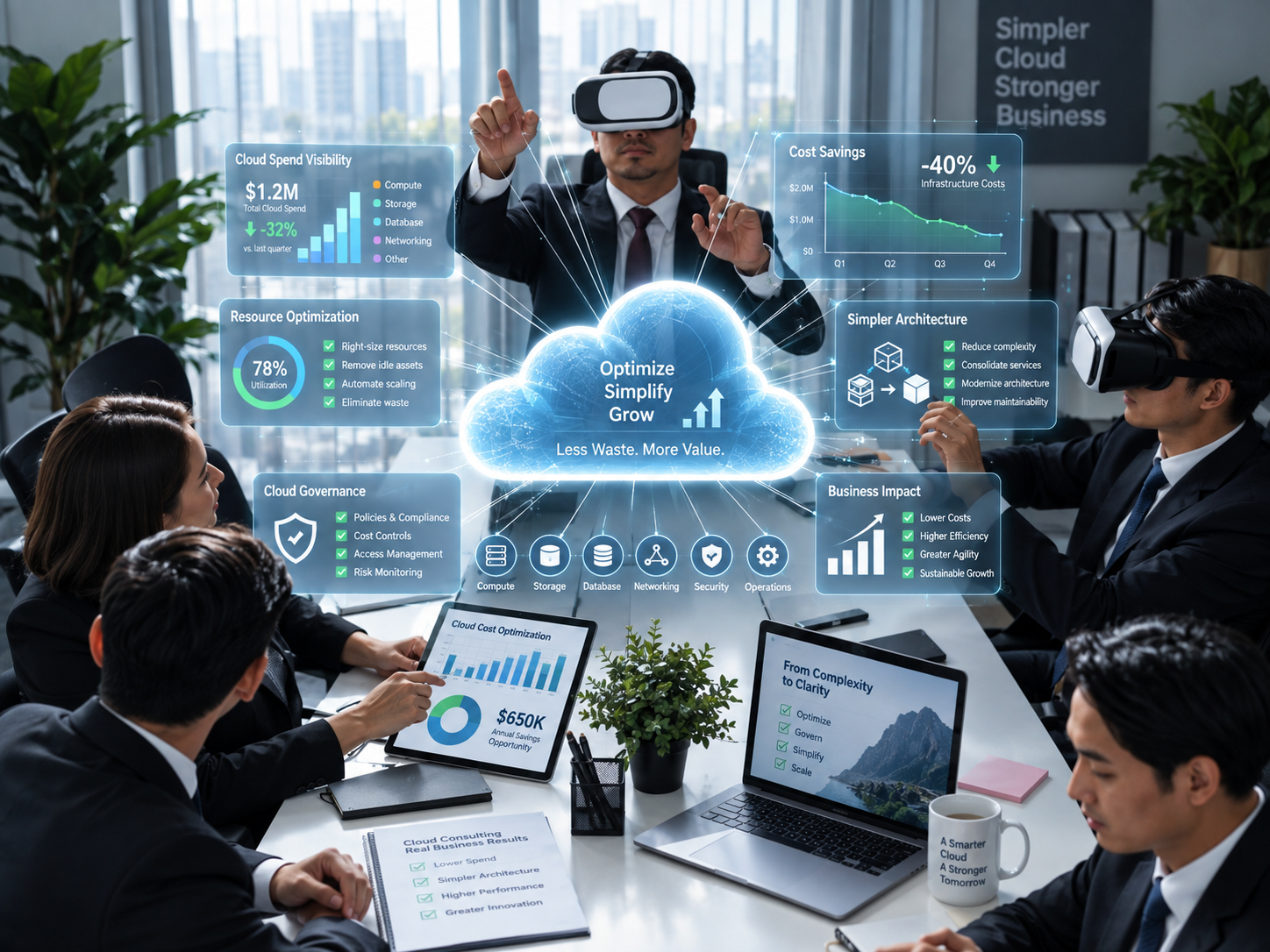 How Cloud Consulting Services Help Enterprises Cut Cloud Waste and Complexity