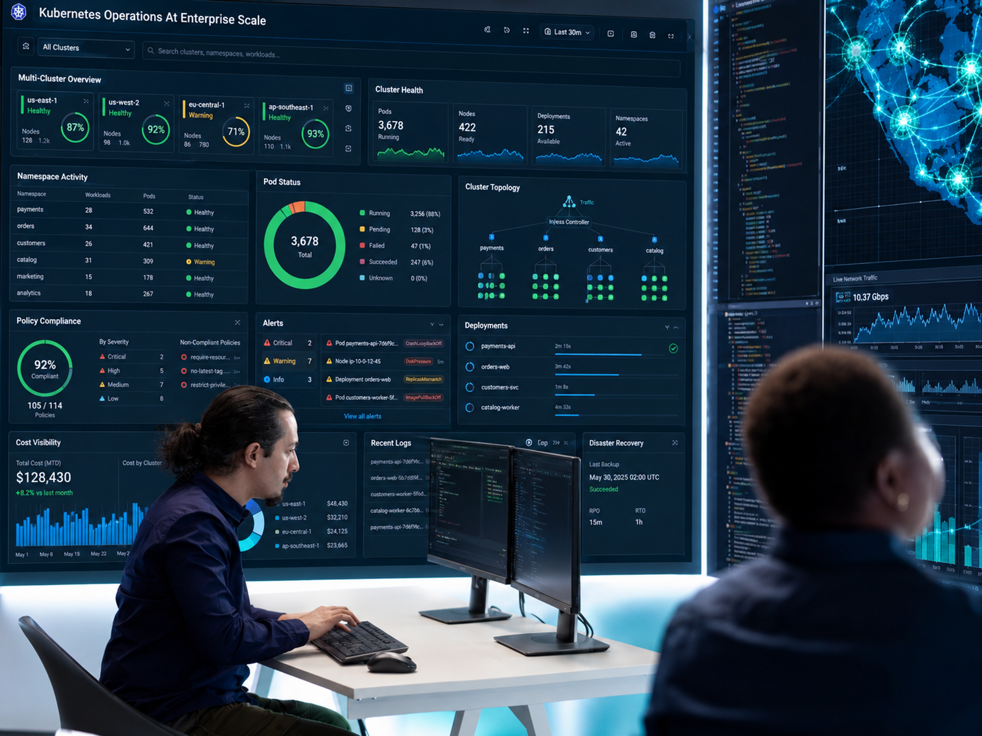 Kubernetes Operations At Enterprise Scale