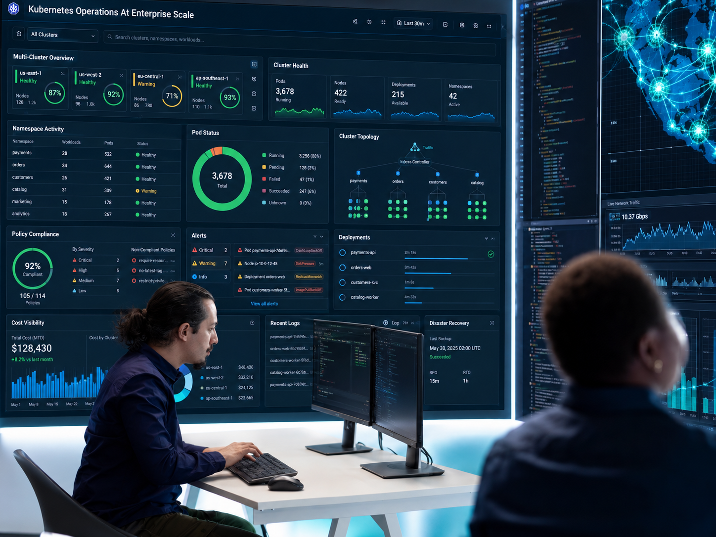 Kubernetes Operations At Enterprise Scale