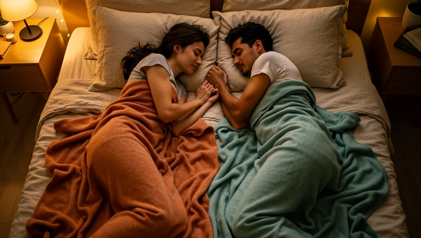 The Art of Sharing a Bed: How Couples Can Sleep Well Together