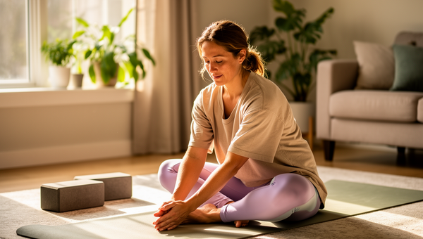 Embracing the Mat: A Beginner's Guide to Starting Yoga at Home Without Intimidation