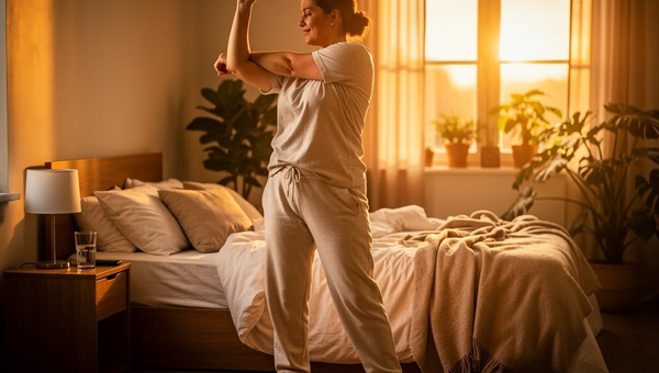 The Gentle 10-Minute Morning Stretch Routine for Women Who Sit All Day