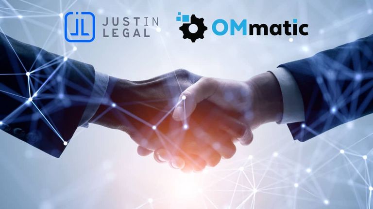 Neue Partnerschaft: OMmatic wird offizieller Implementierungspartner von Justin Legal