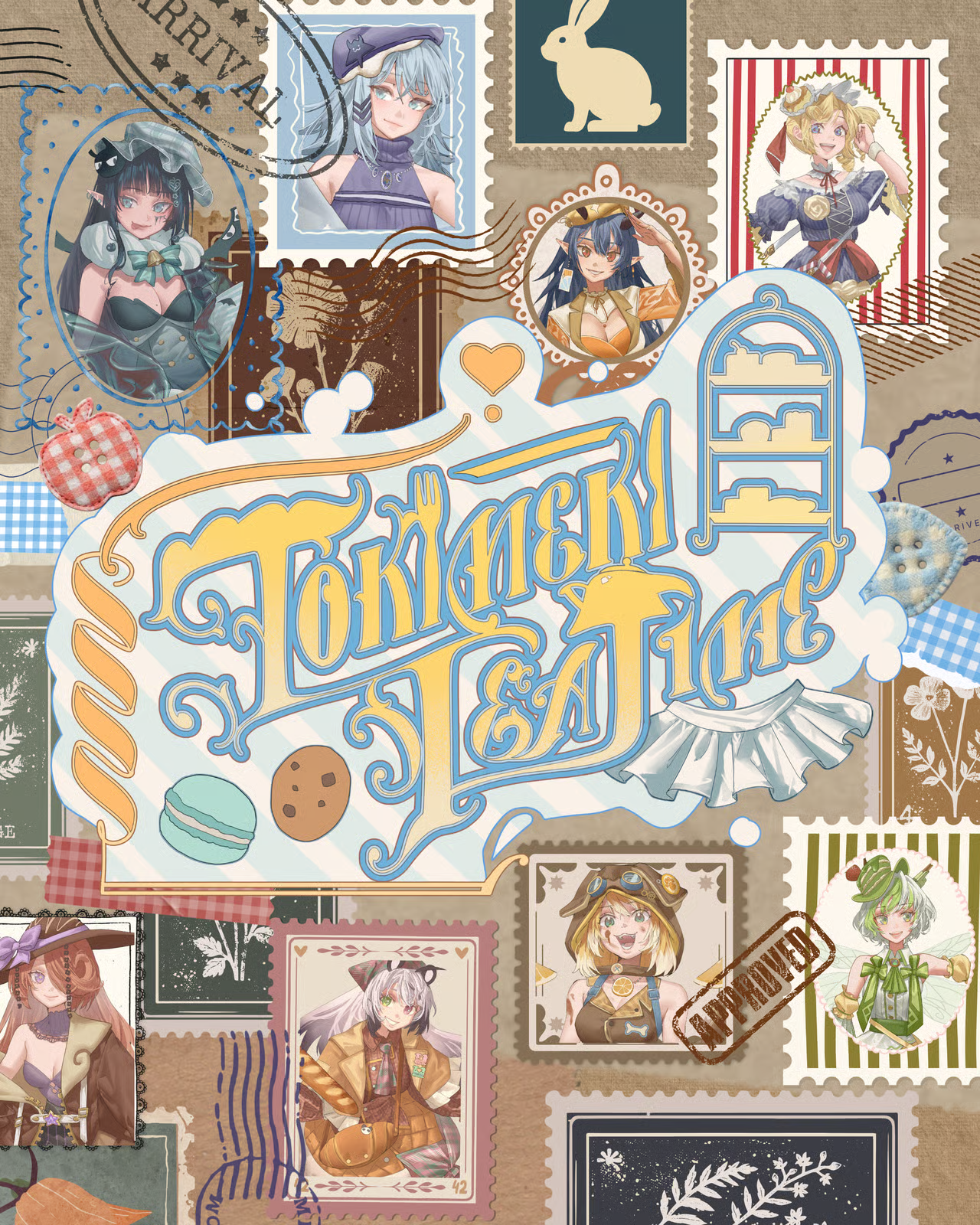 VTuber cheki and meet & greet at Tokimeki Teatime