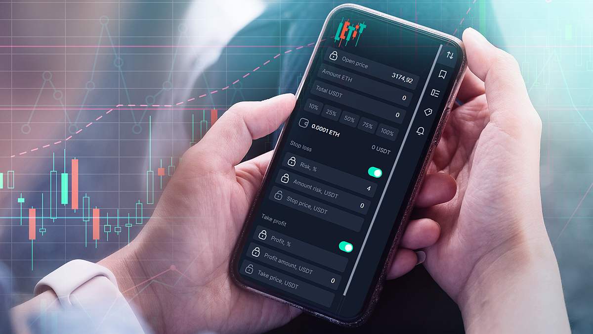 man with phone - Best Crypto Trading Terminal