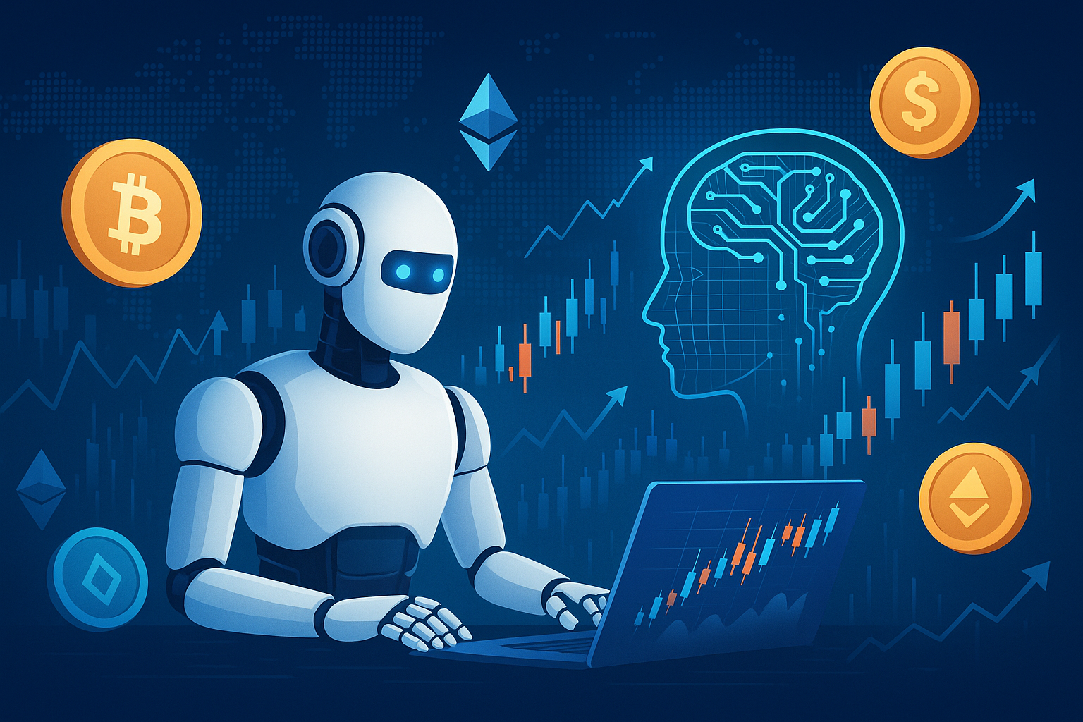 bot analyzing coins - AI Bots for Trading