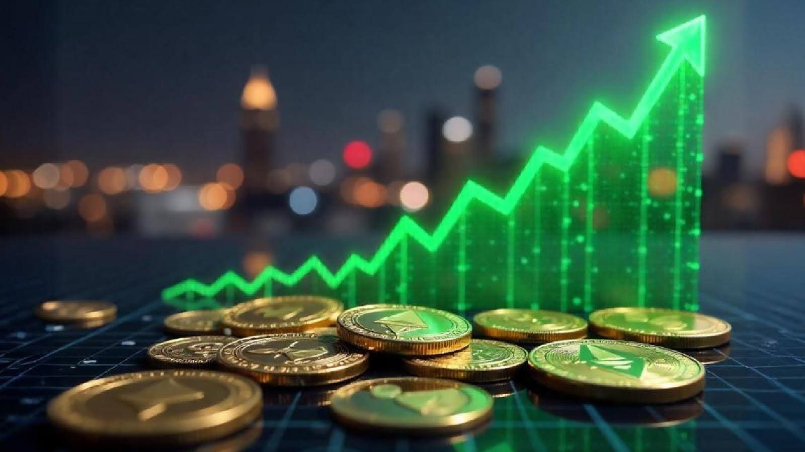 growing graph - What Is Swing Trading Crypto