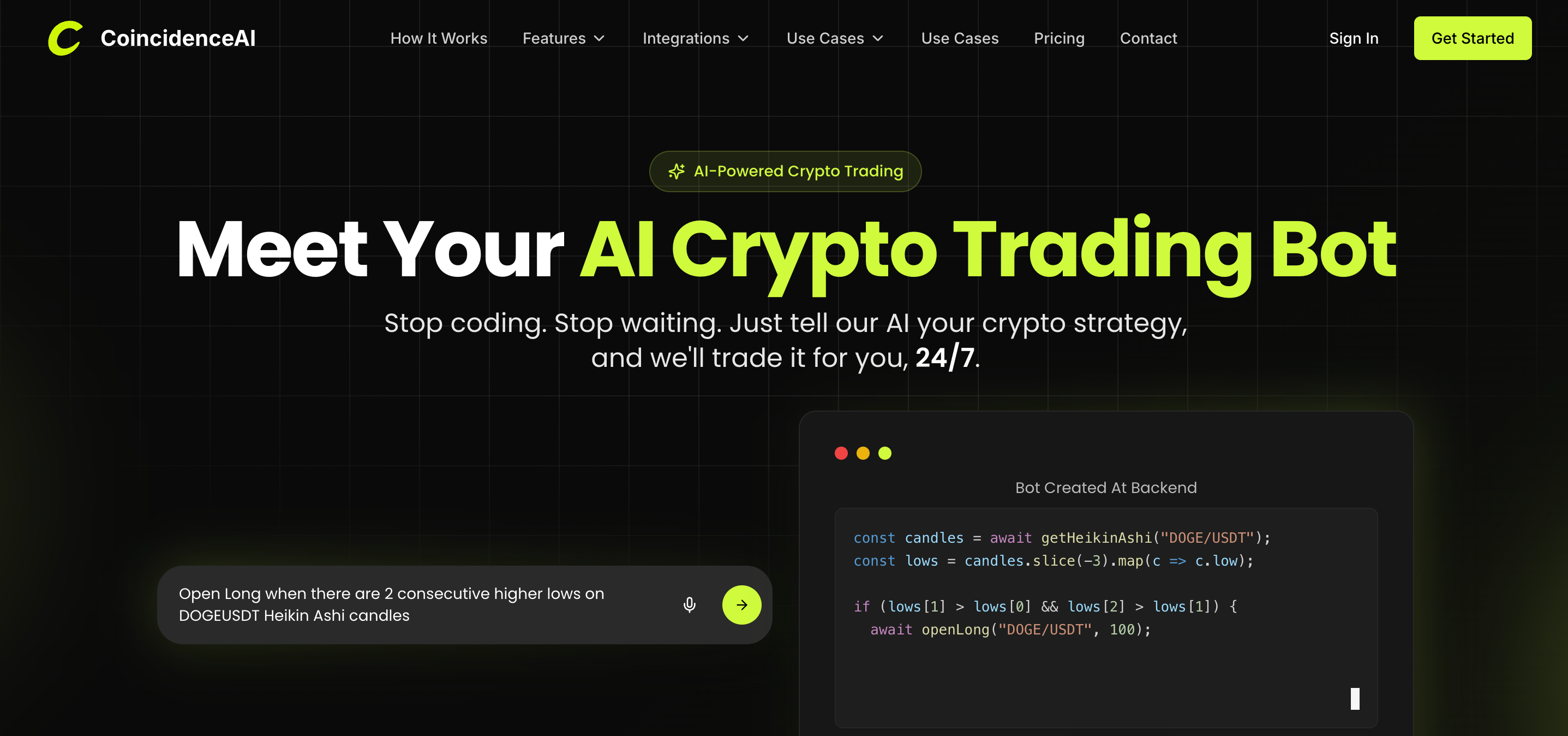 How Coincidence AI Helps - Most Profitable Crypto Trading Strategy