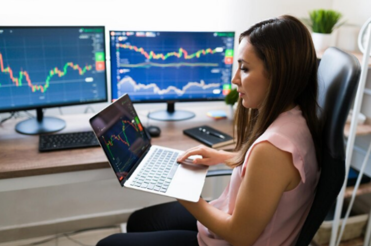 man using laptop - How to Trade Crypto Under 18