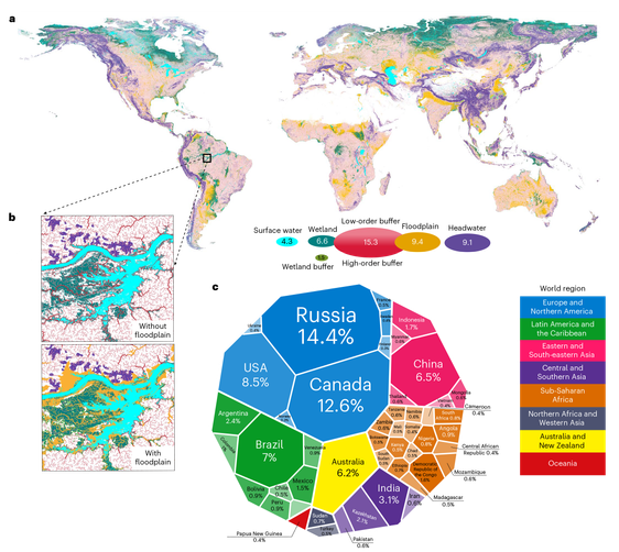 New Research Quantifies, Maps Freshwater Ecosystems with Potential to ...