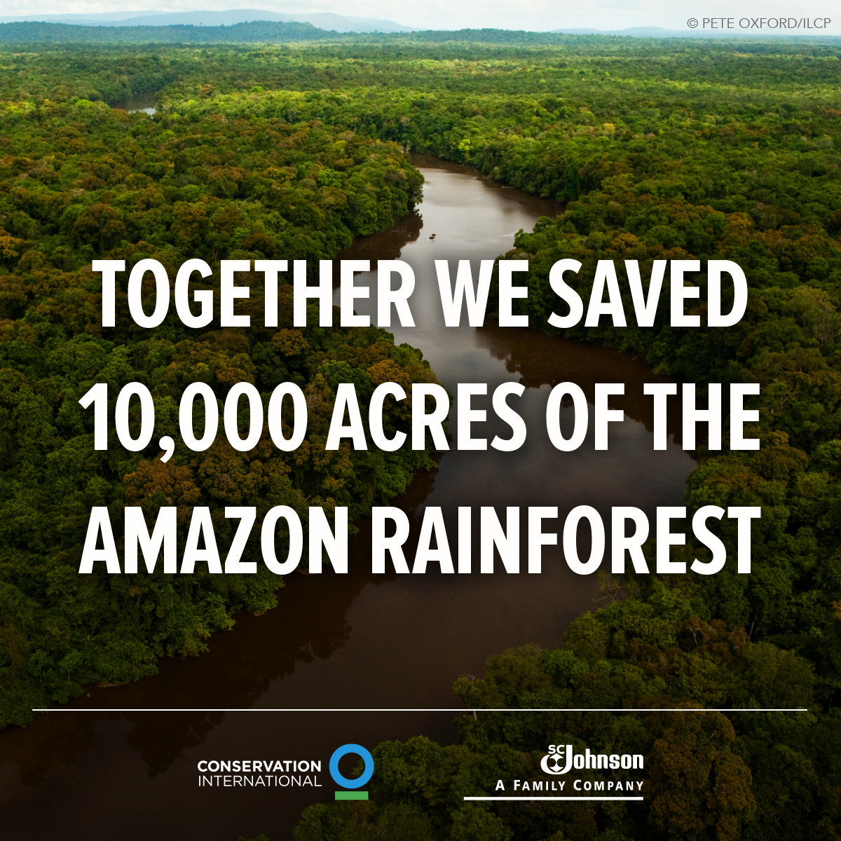 A partnership with SC Johnson | Conservation International