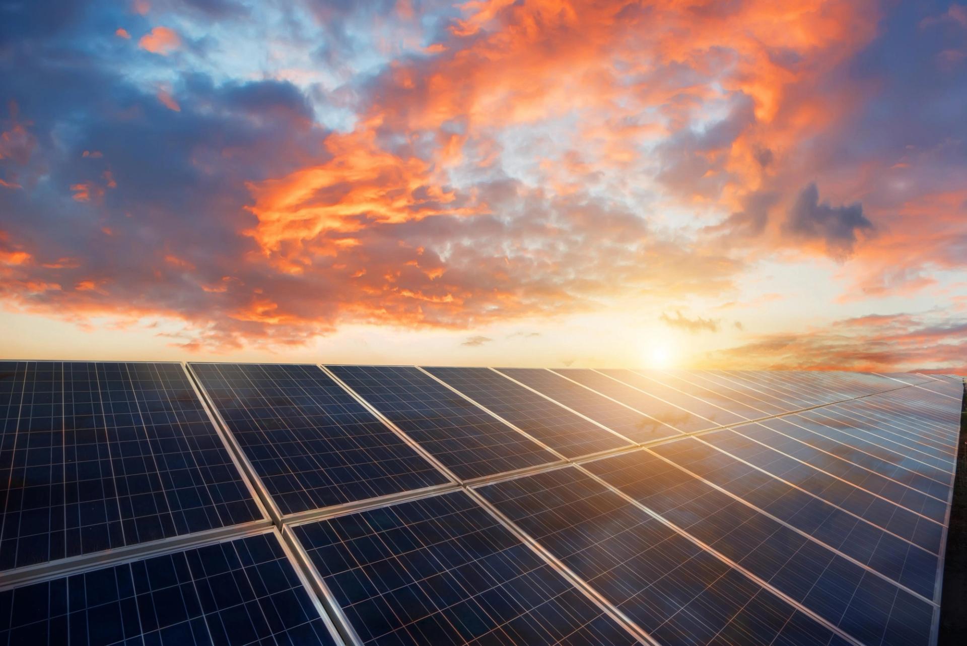 Power Ray maintenance crew servicing a solar facility