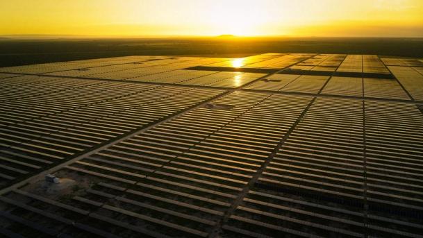Featured utility-scale solar project