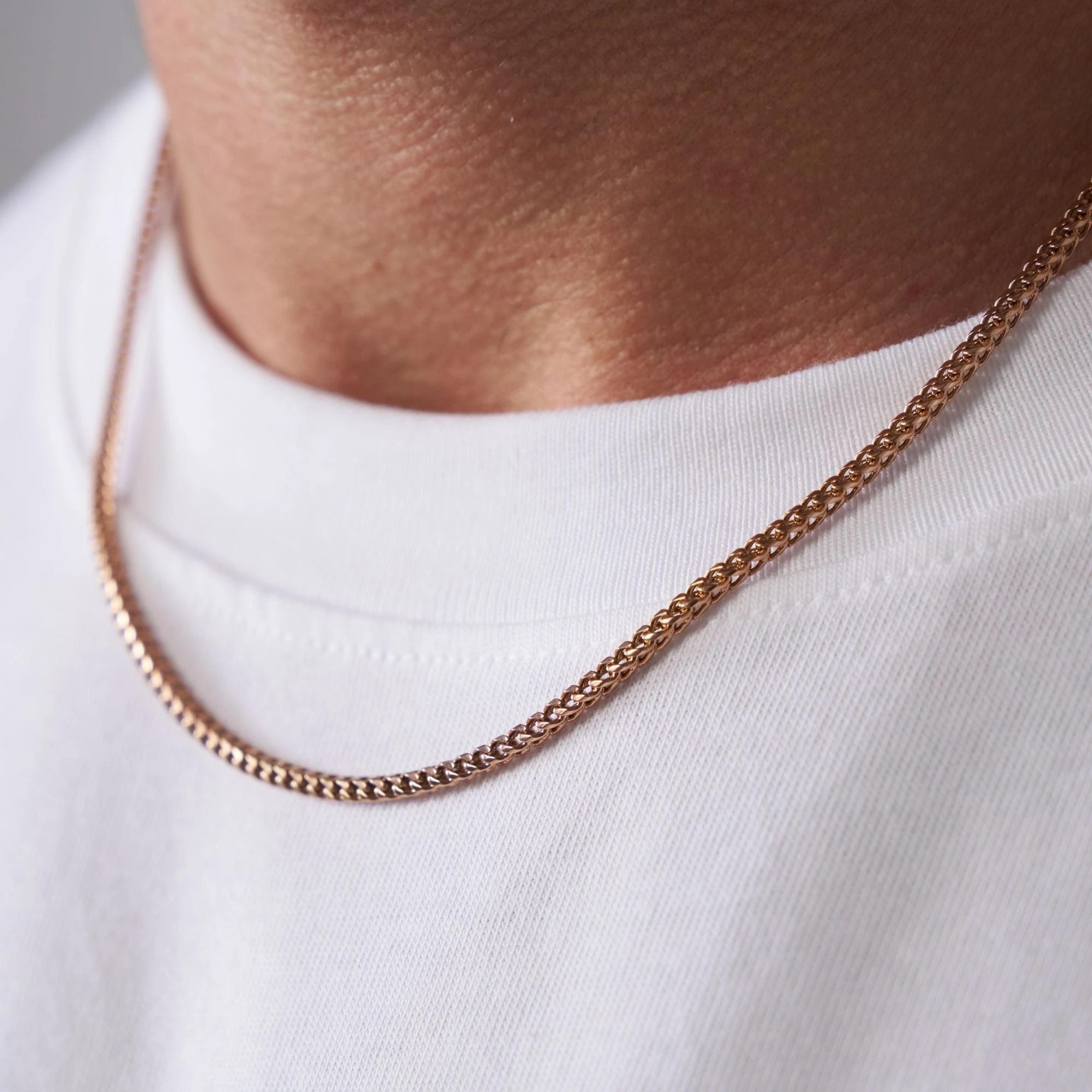 Gold Franco Chain - (rose Gold) 3