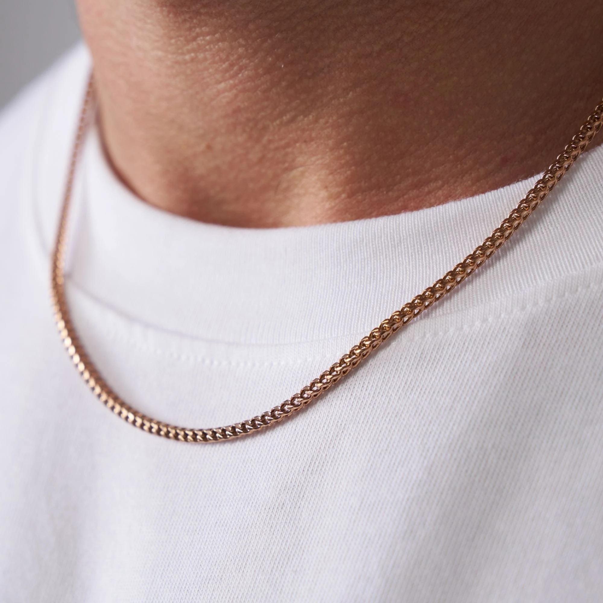 Gold Franco Chain - (rose Gold) 3