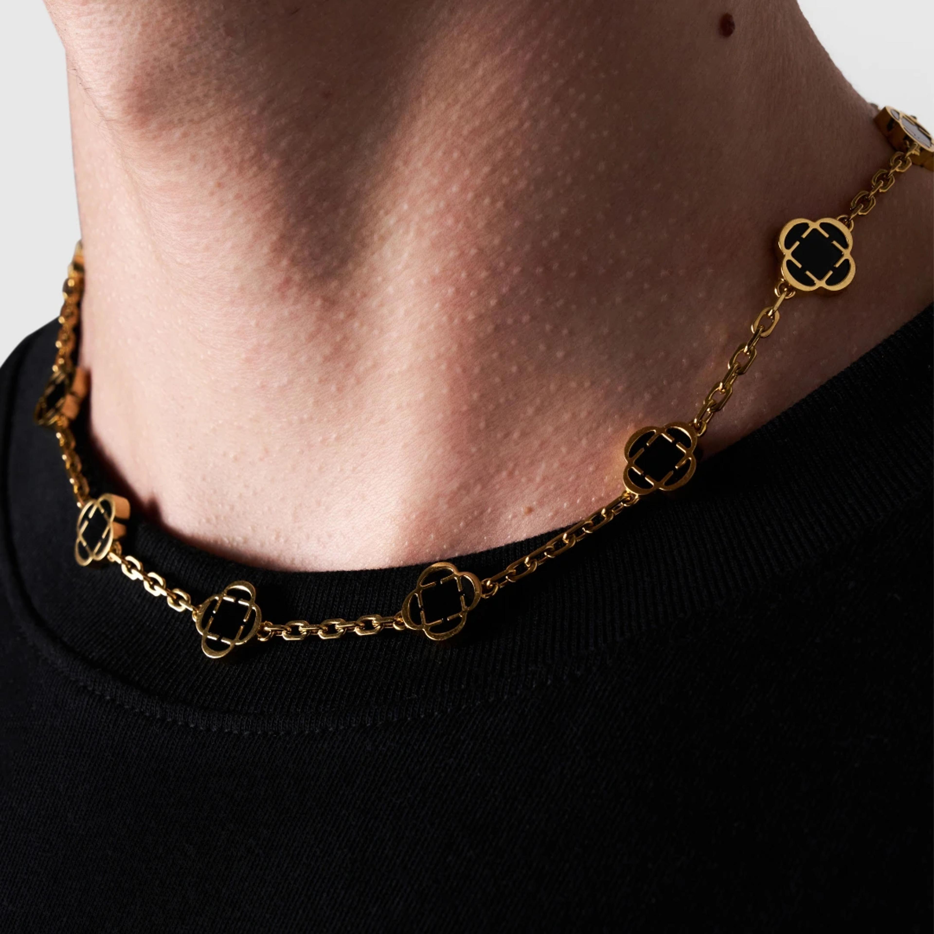 Azure Bloom Chain - Black 6