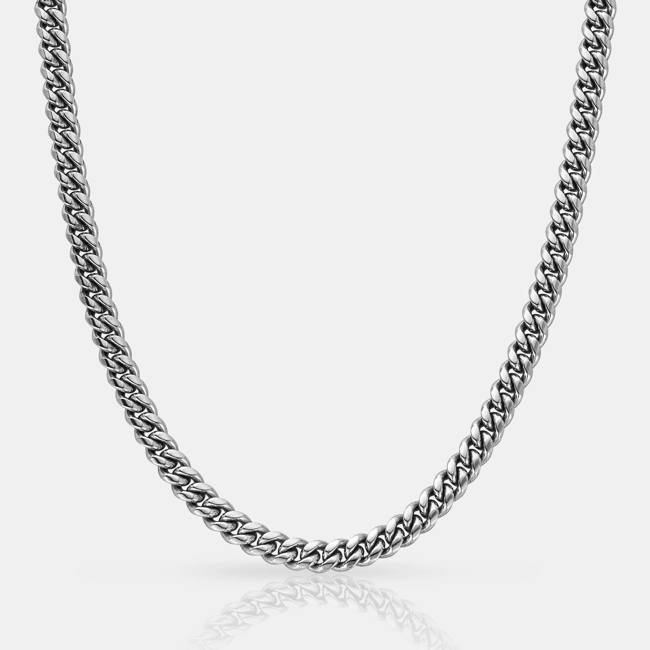 Cuban Chain - (silver)