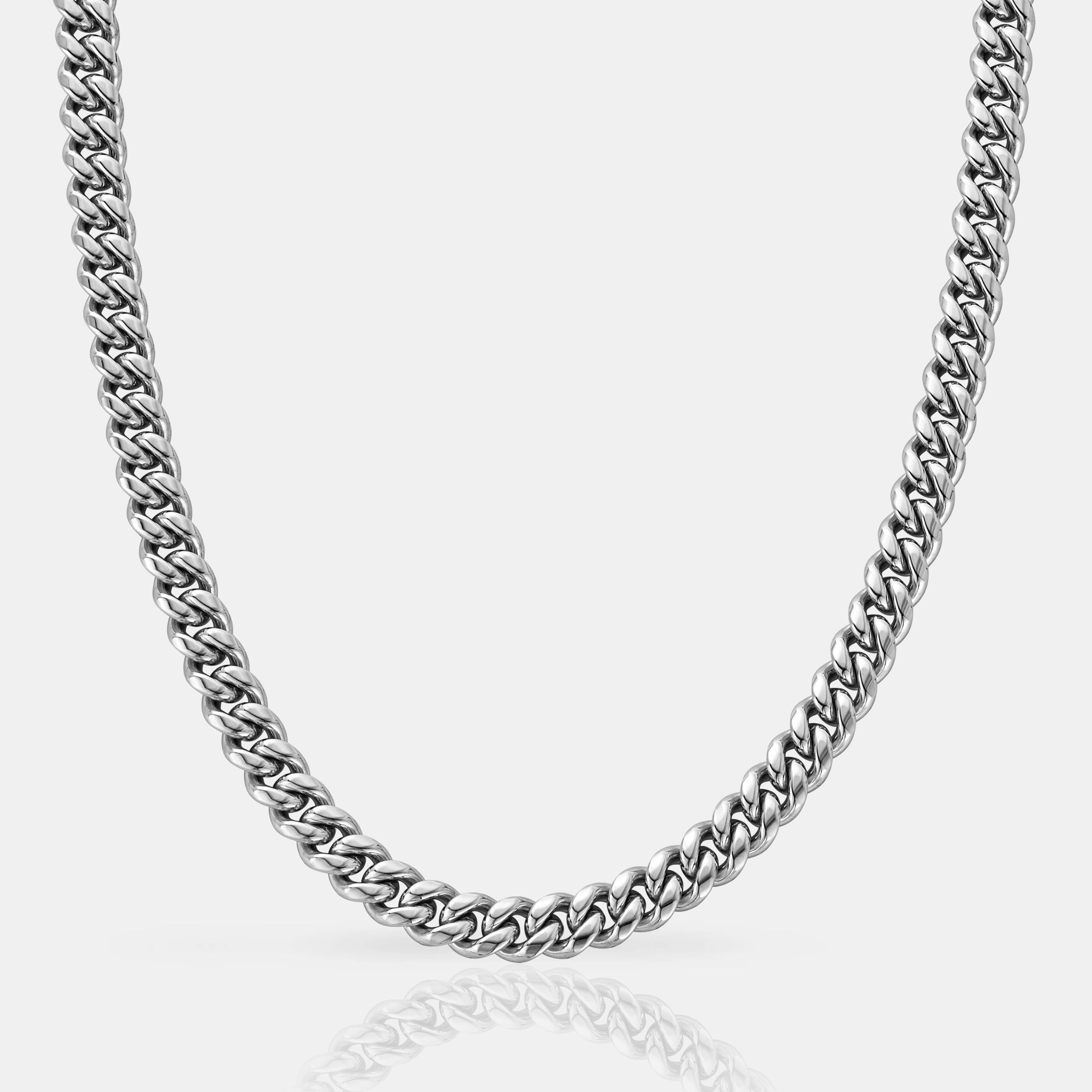 Classic Curb Chain - (silver) 1