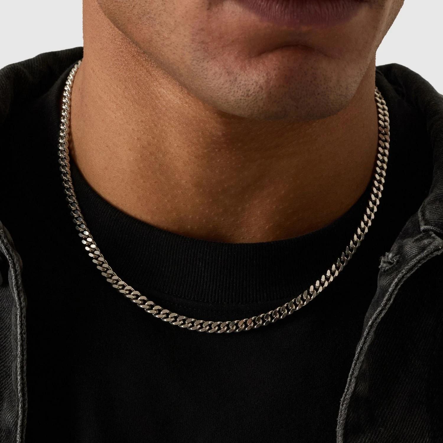 Cuban Chain - (silver) 4