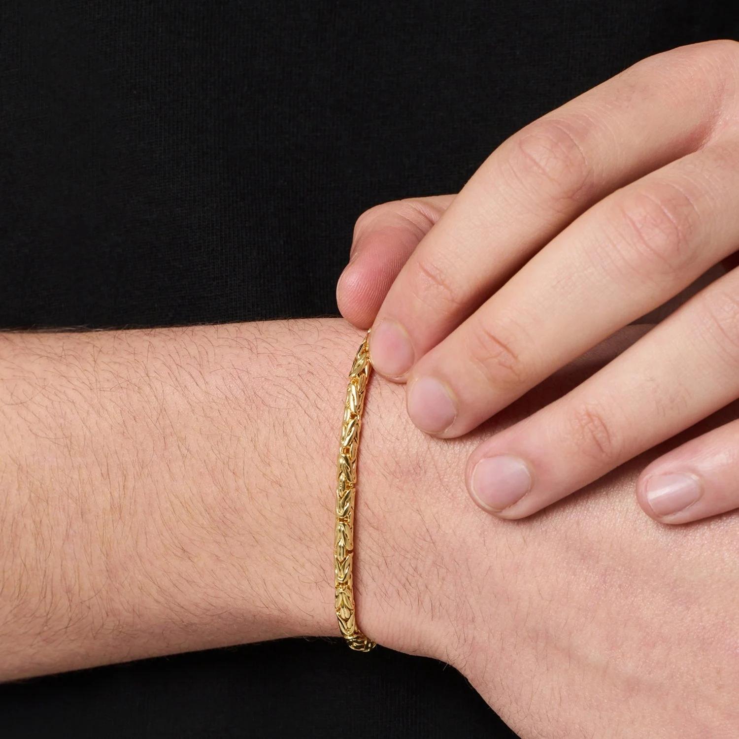 Regal King Chain Bracelet - (gold) 3