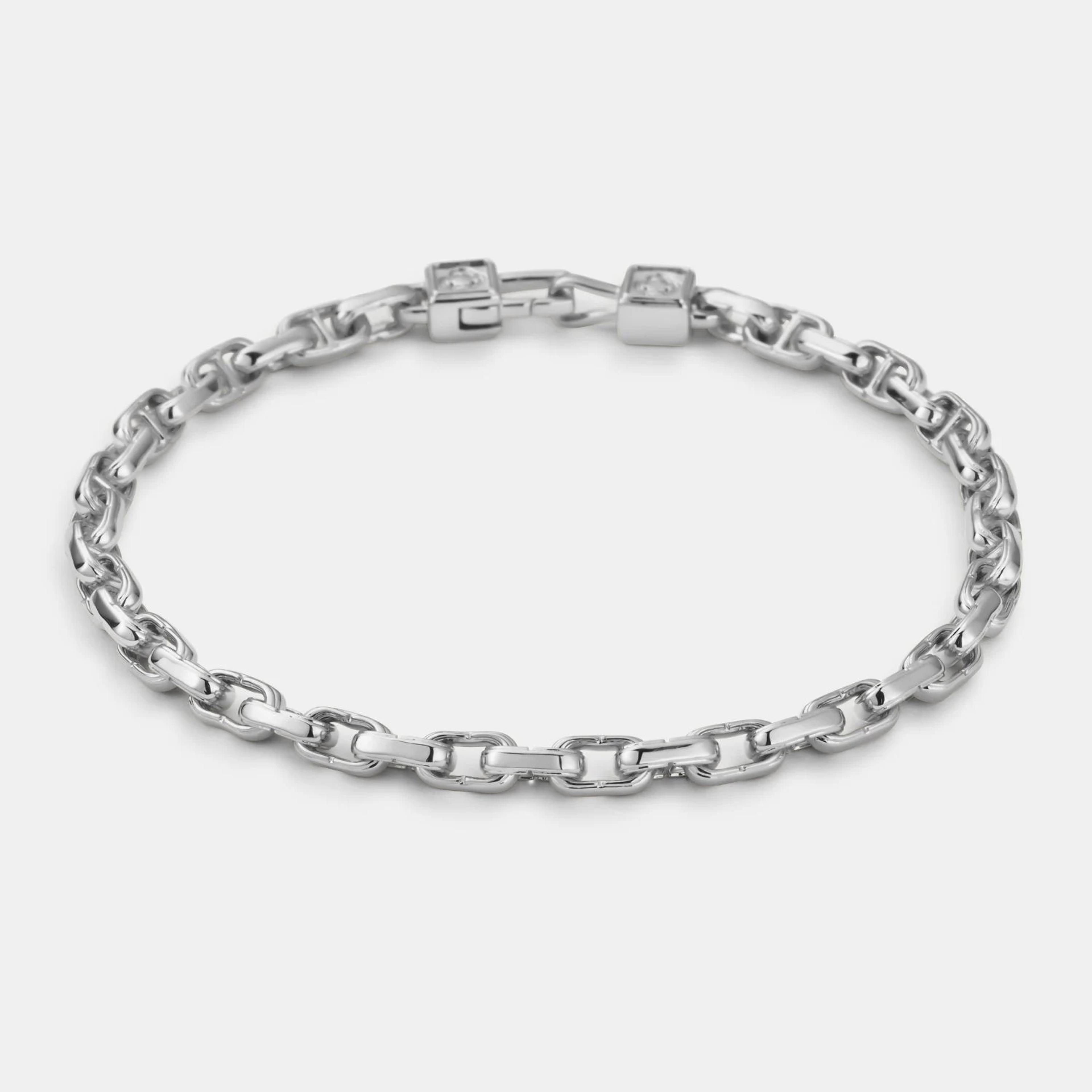 Regal Link Bracelet - (silver) 1