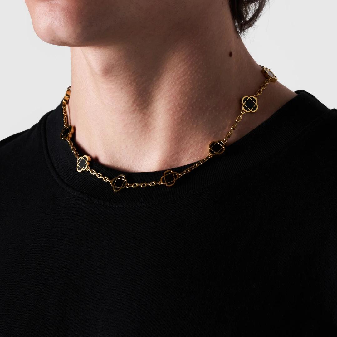 Azure Bloom Chain - Black 3