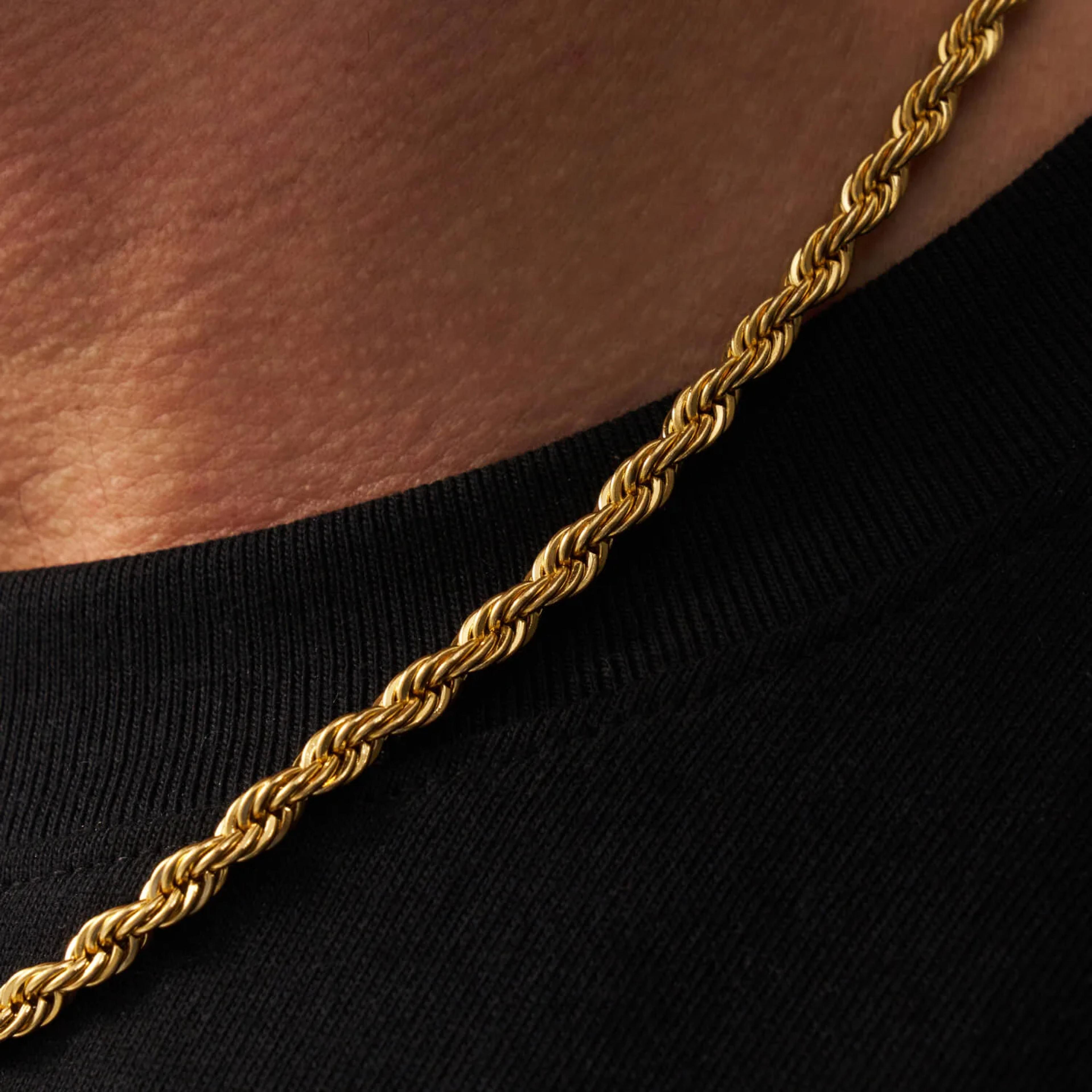 Gold Rope Chain 4