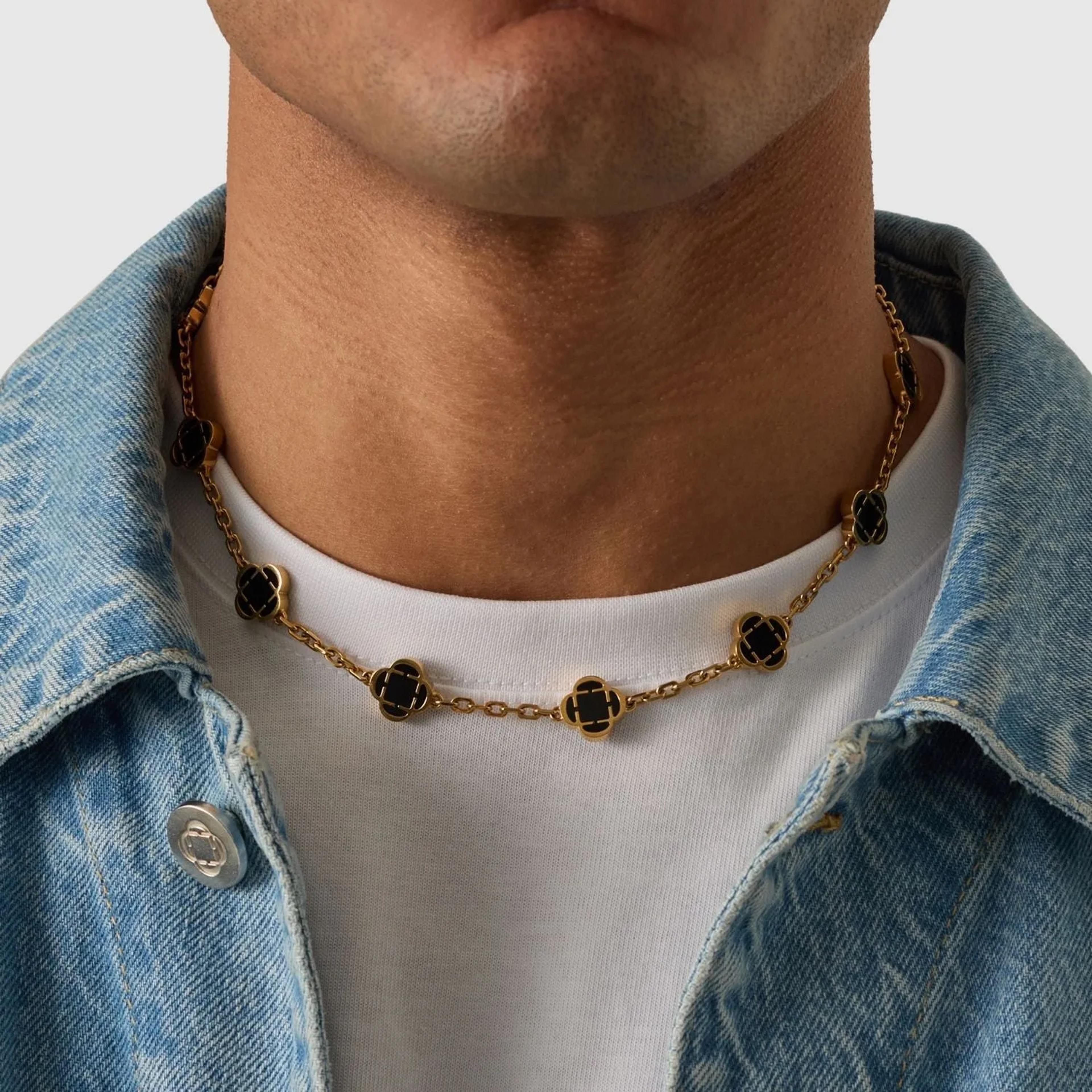 Azure Bloom Chain - Black 4