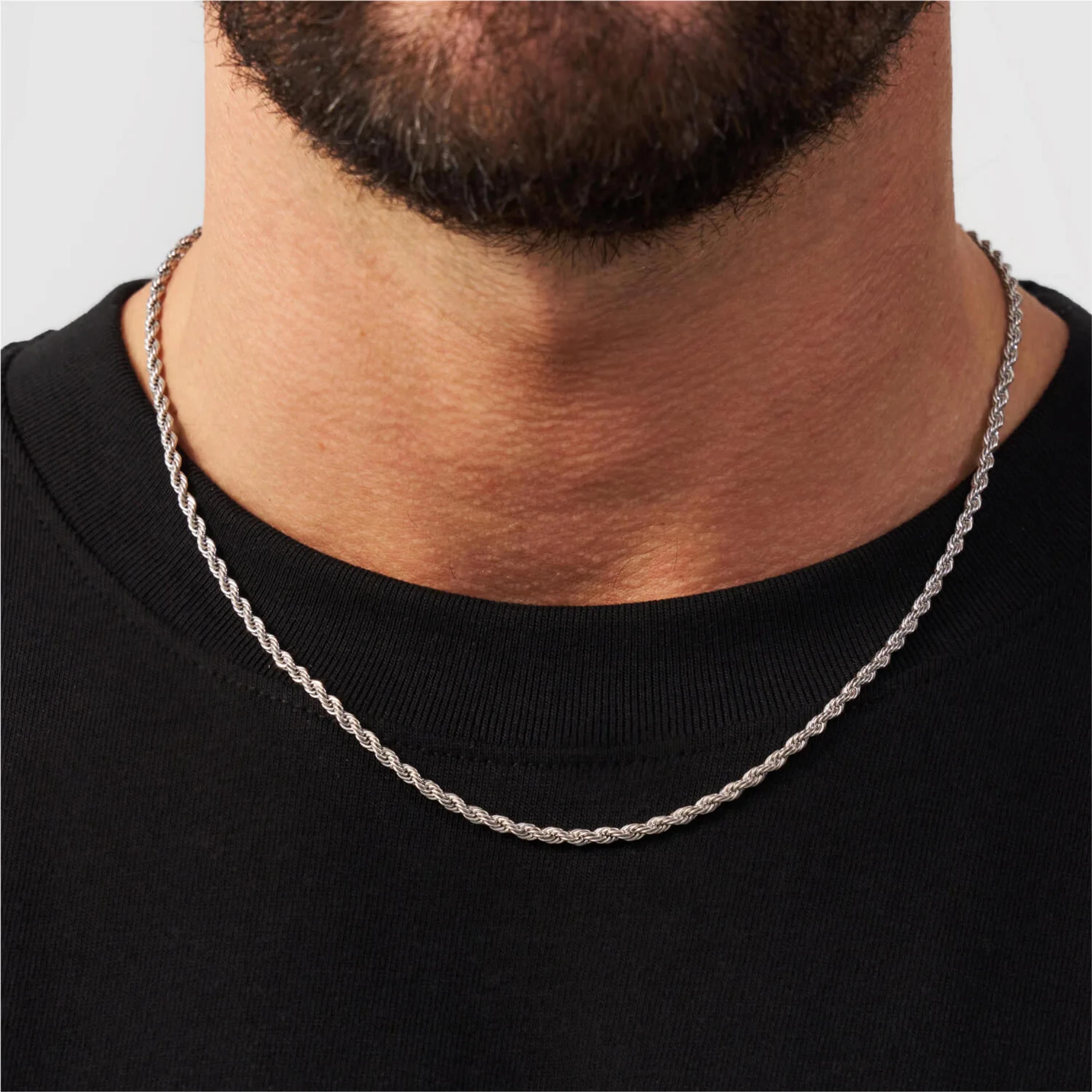 Golden Rope Chain - (silver) 2