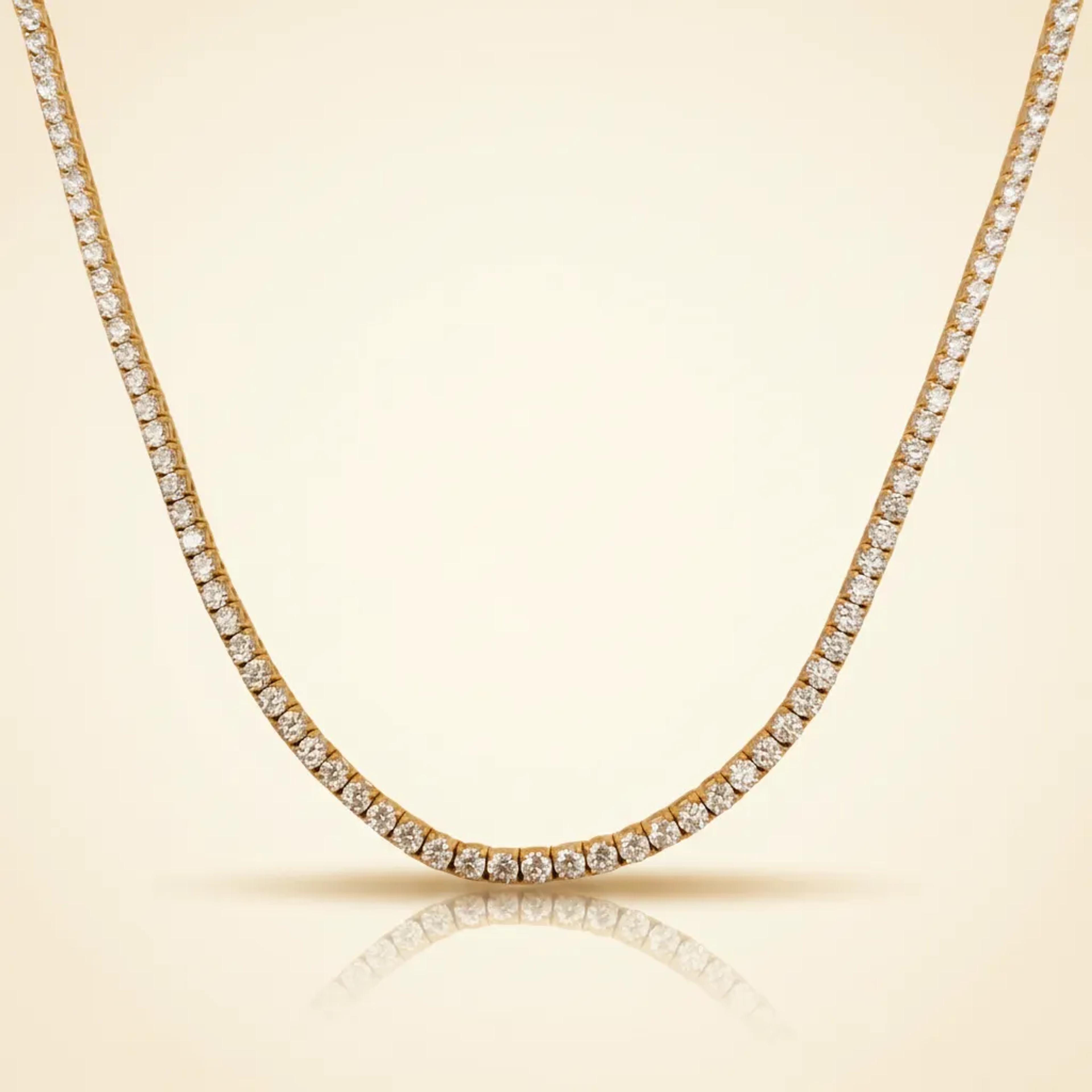 Sparkle Tennis Chain - (gold)