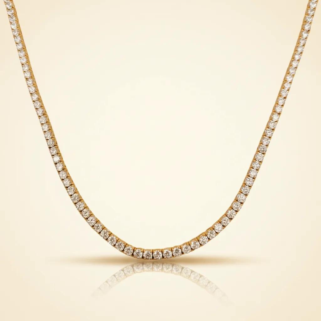 Sparkle Tennis Chain - (gold)