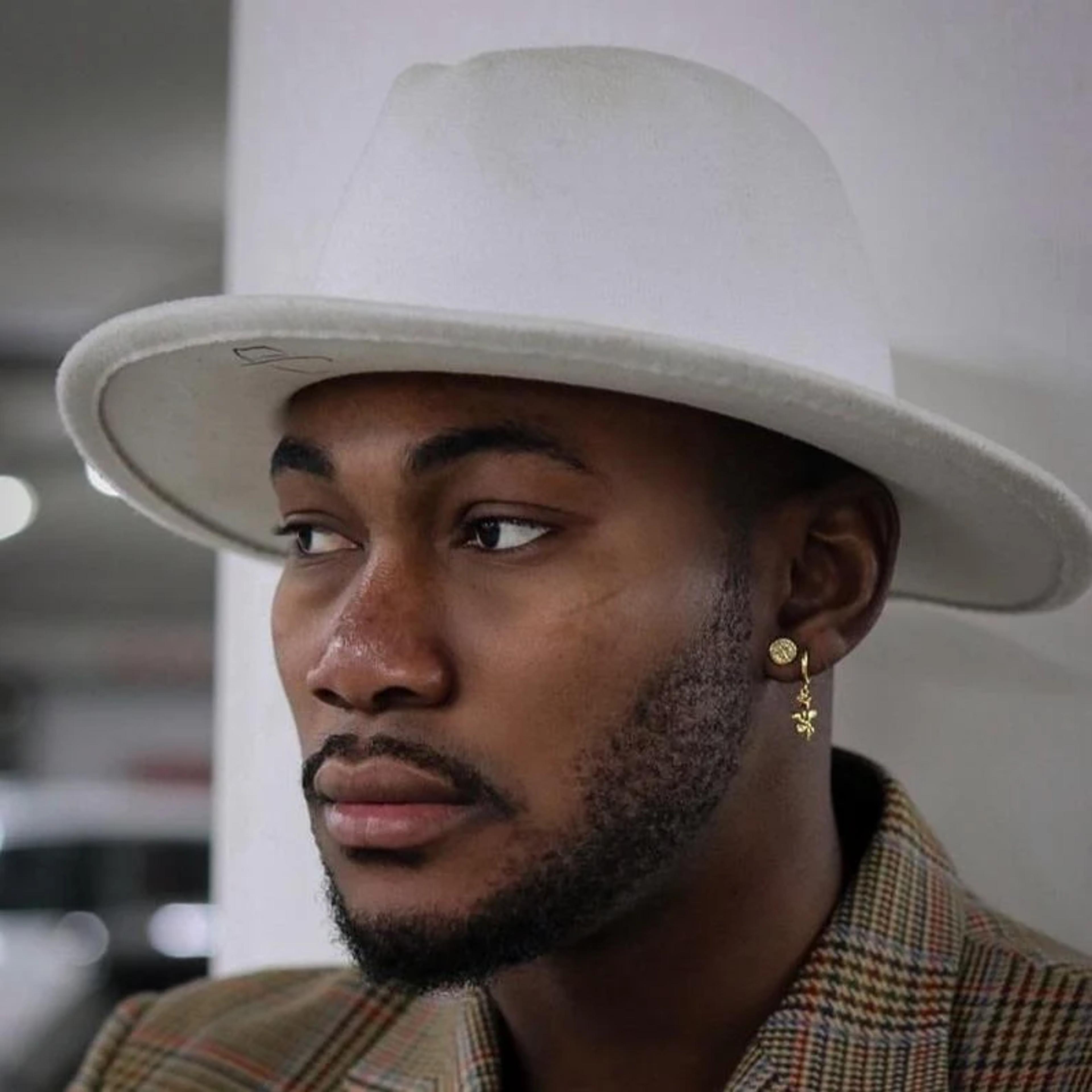 Rose Bloom Hoops - (gold) 4