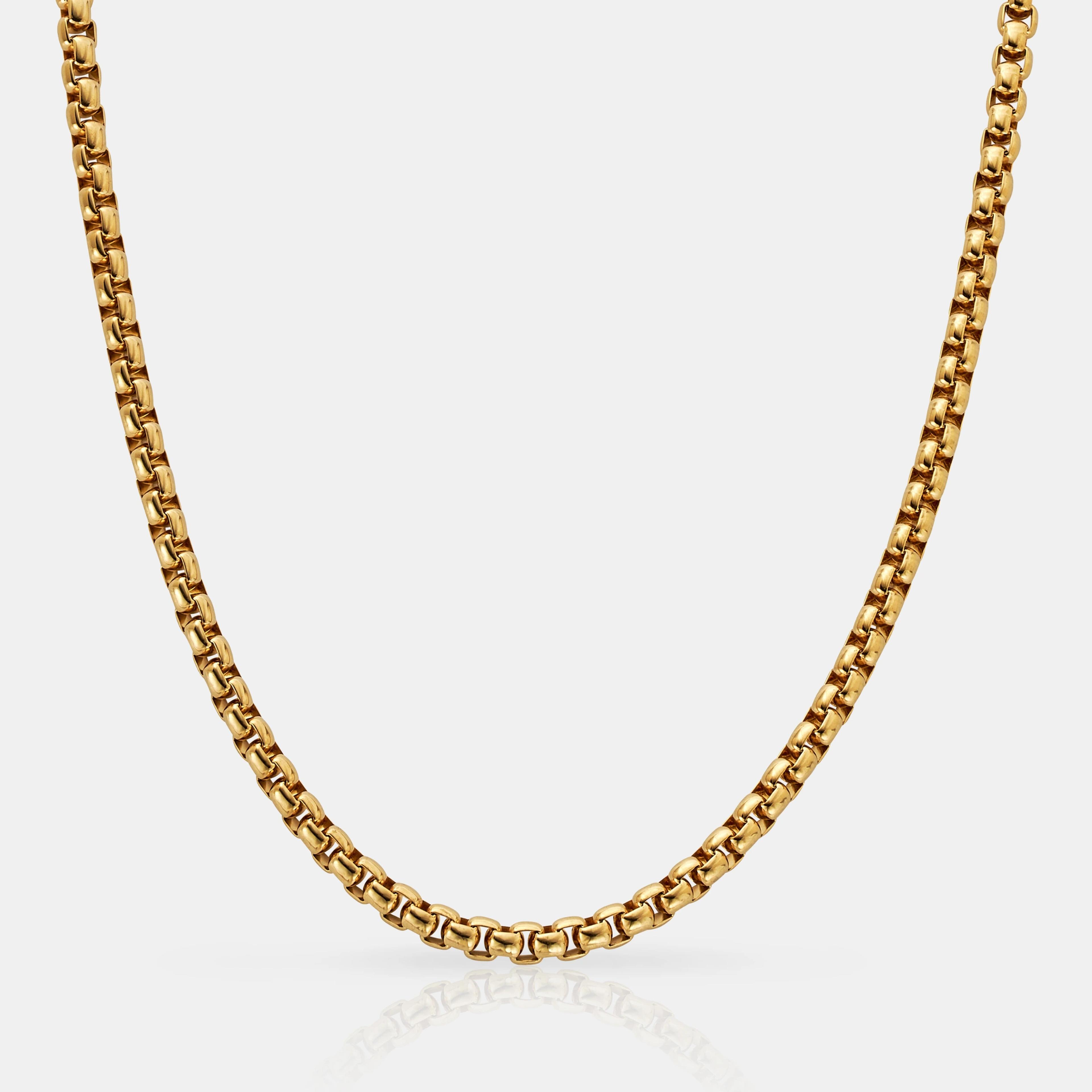 Regal Box Chain - (gold)