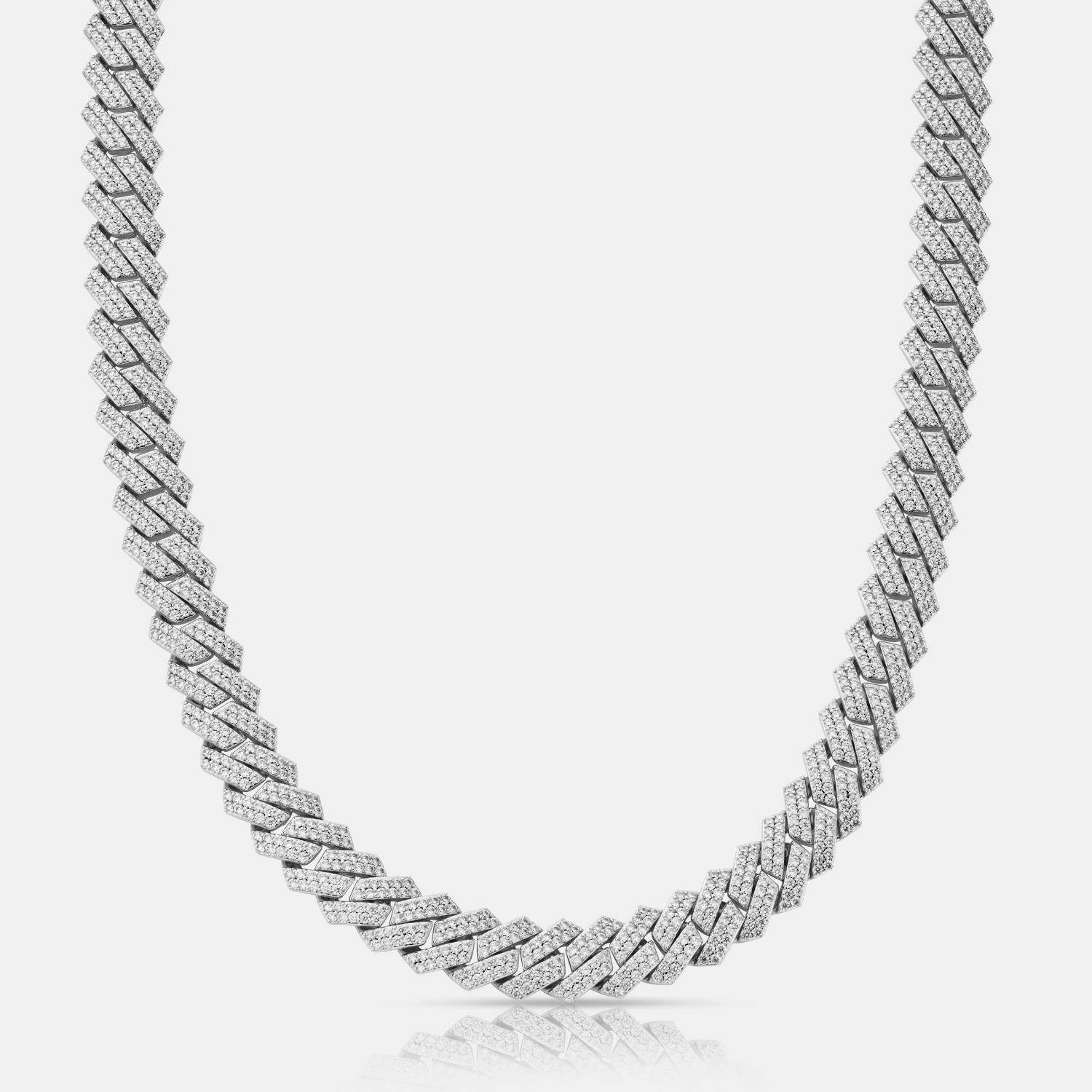 Cuban Link Chain - (silver)