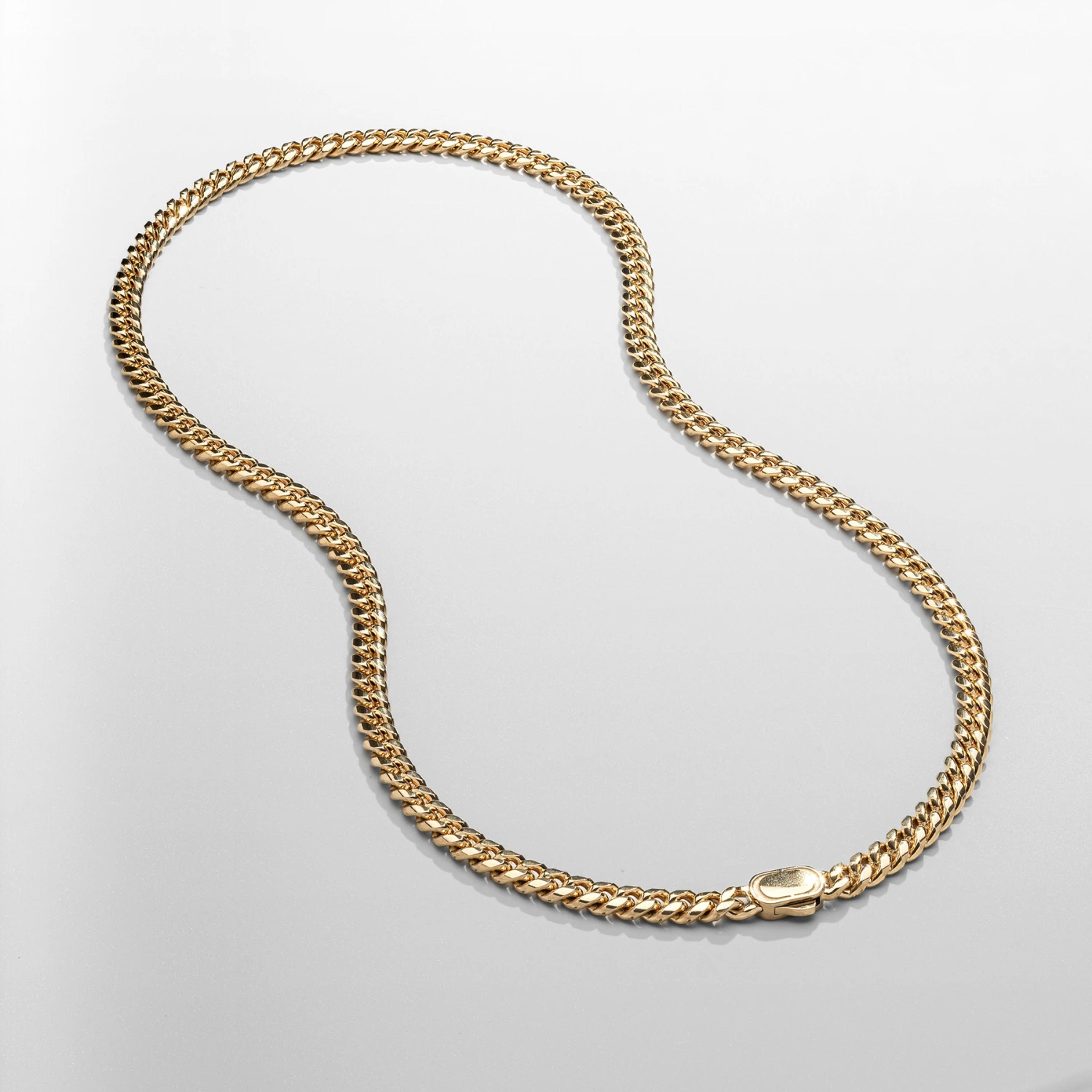 Gold Curb Chain 3
