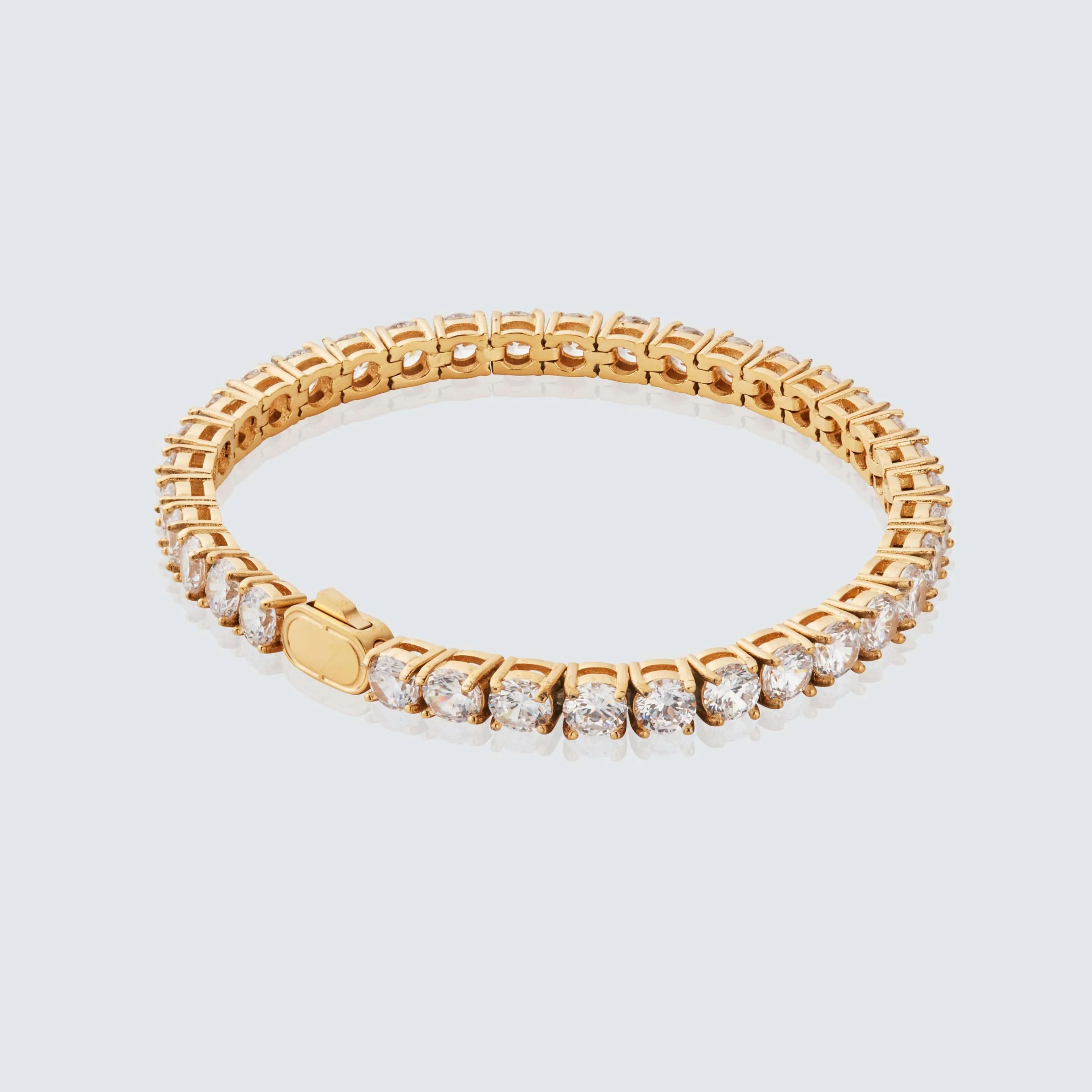 Radiant Tennis Bracelet - (gold)