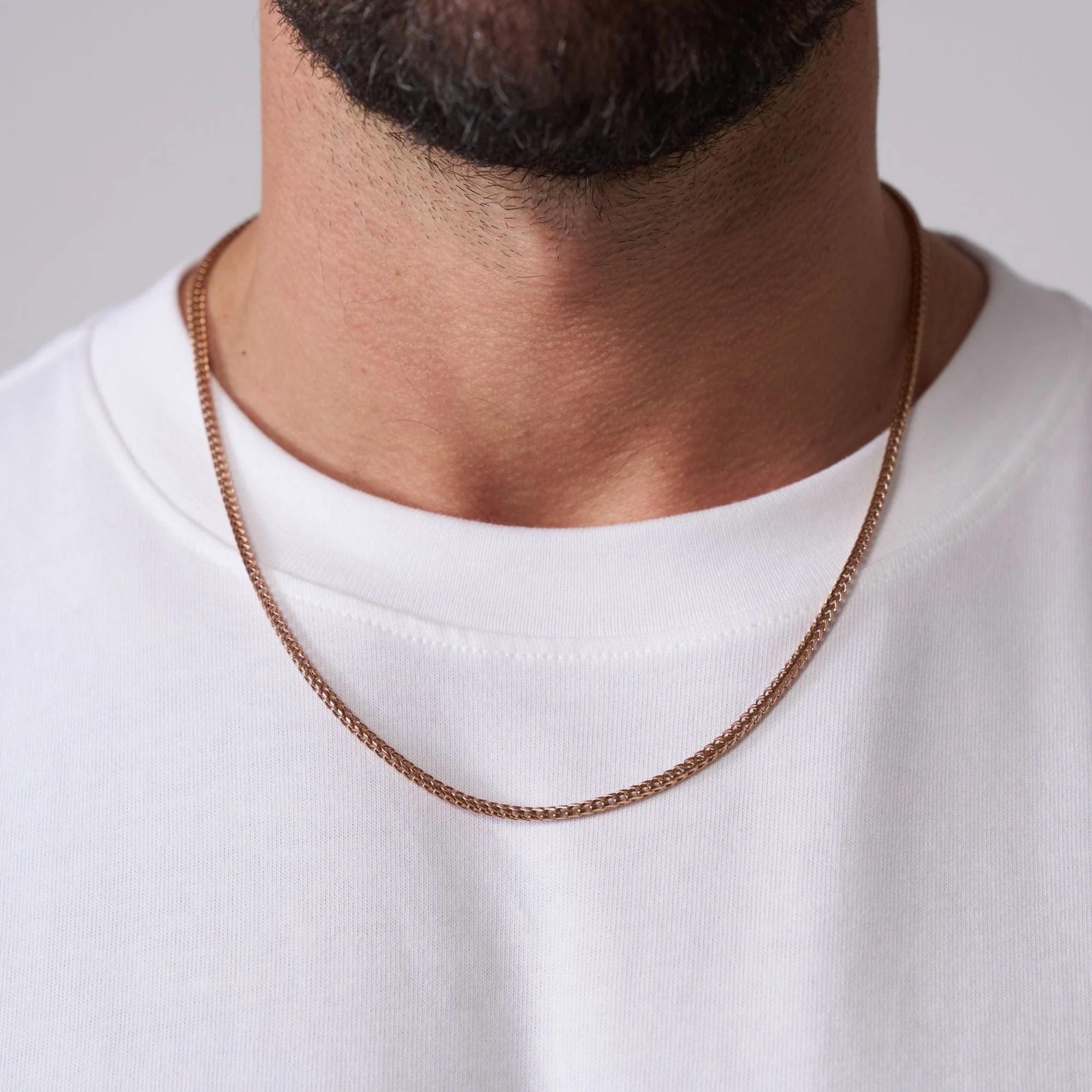 Gold Franco Chain - (rose Gold) 2