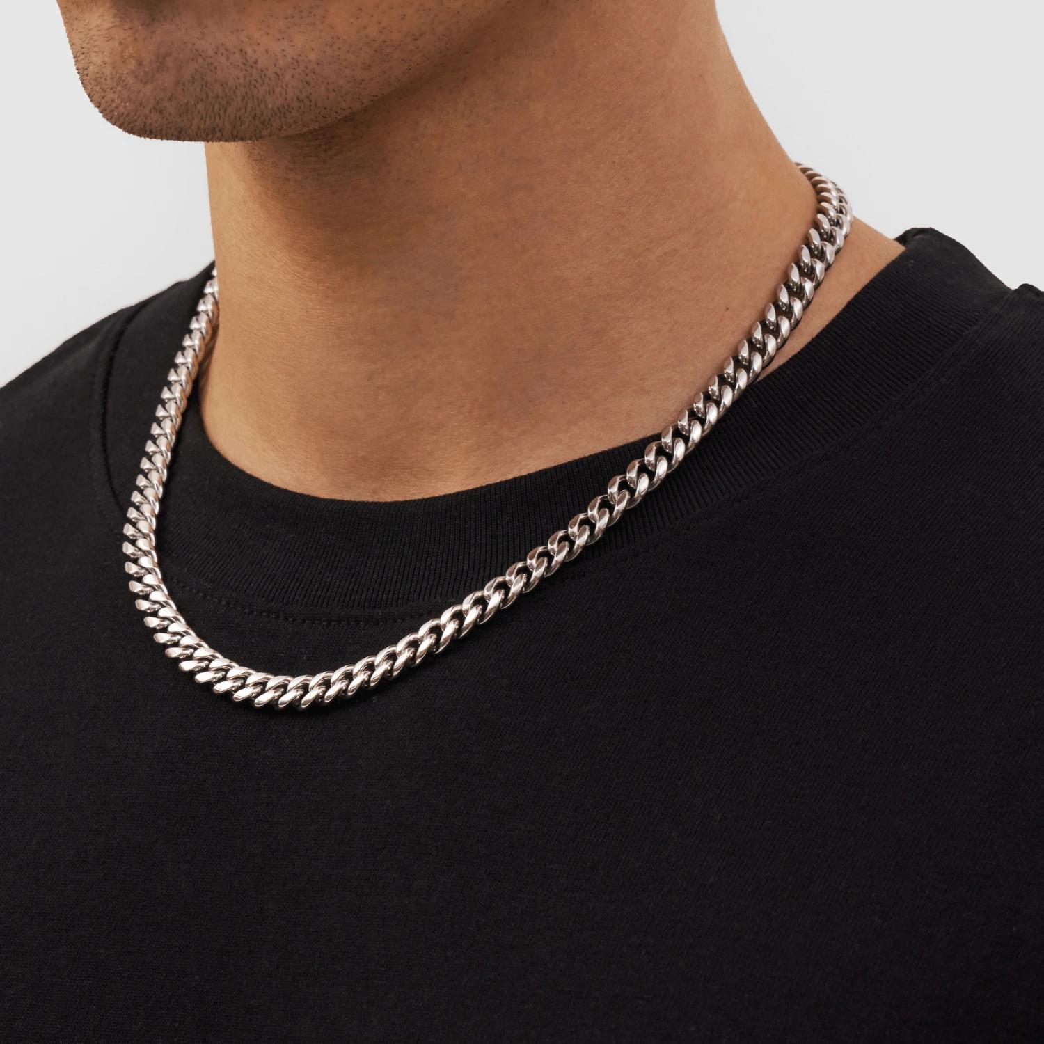 Classic Curb Chain - (silver) 4