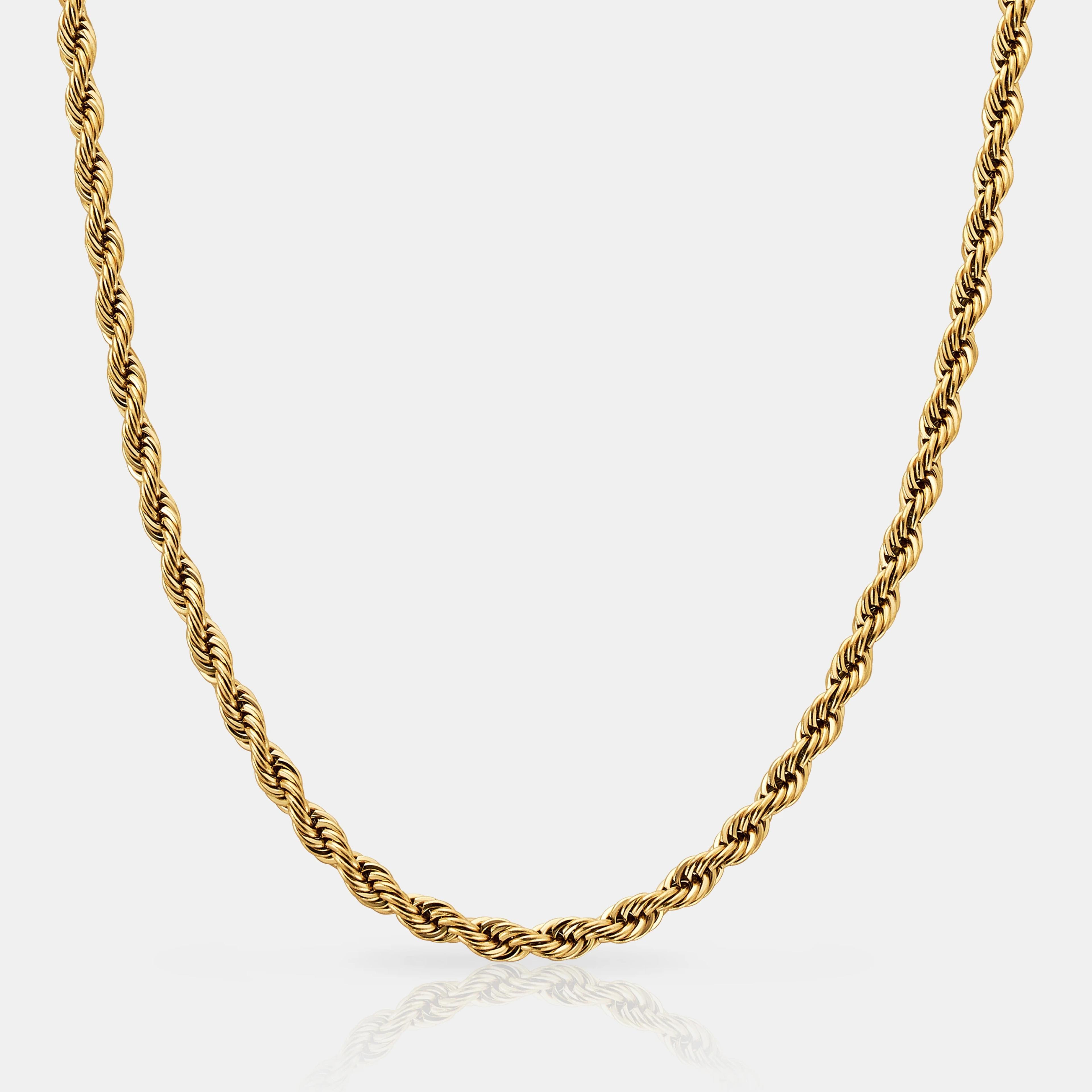 Gold Rope Chain 1