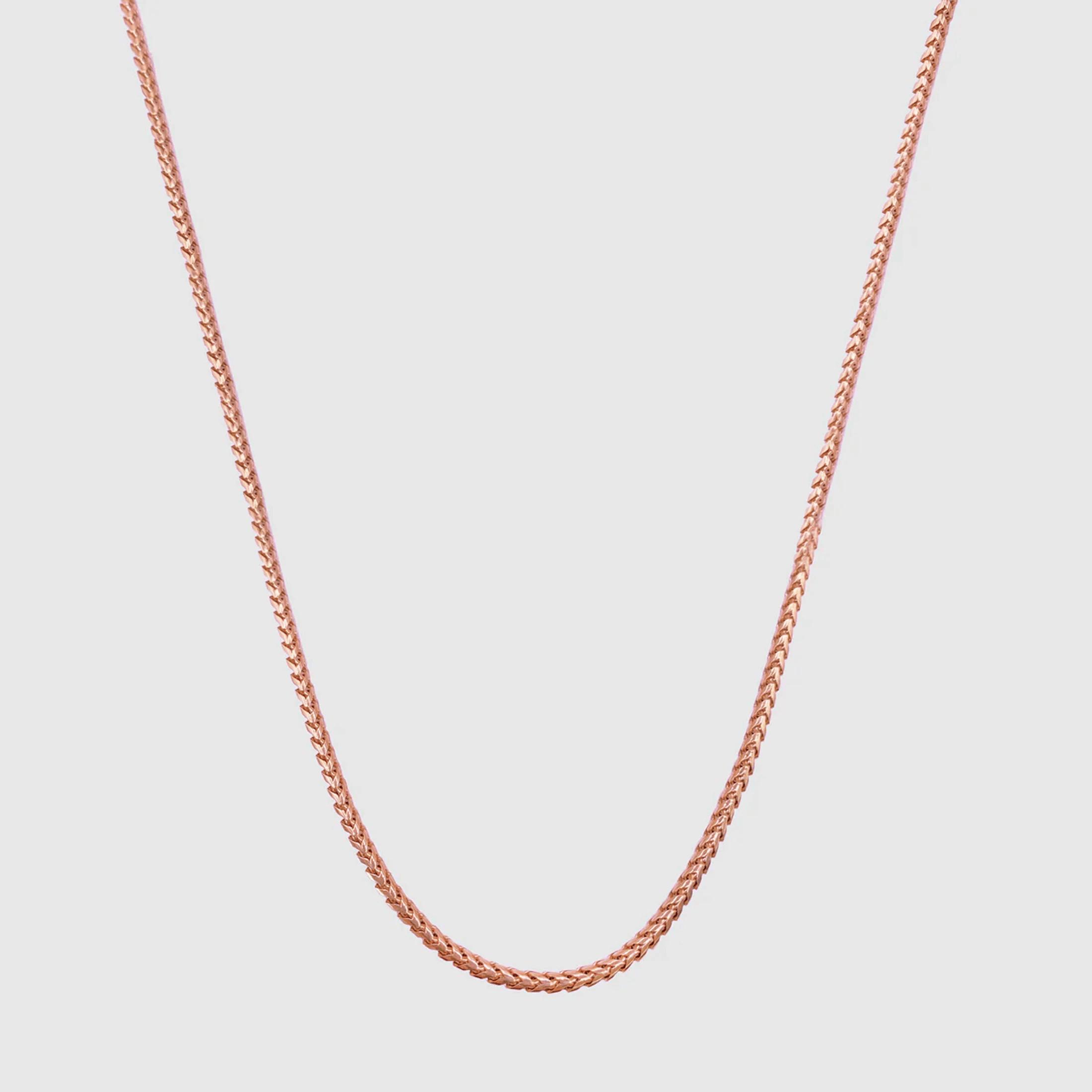 Gold Franco Chain - (rose Gold)