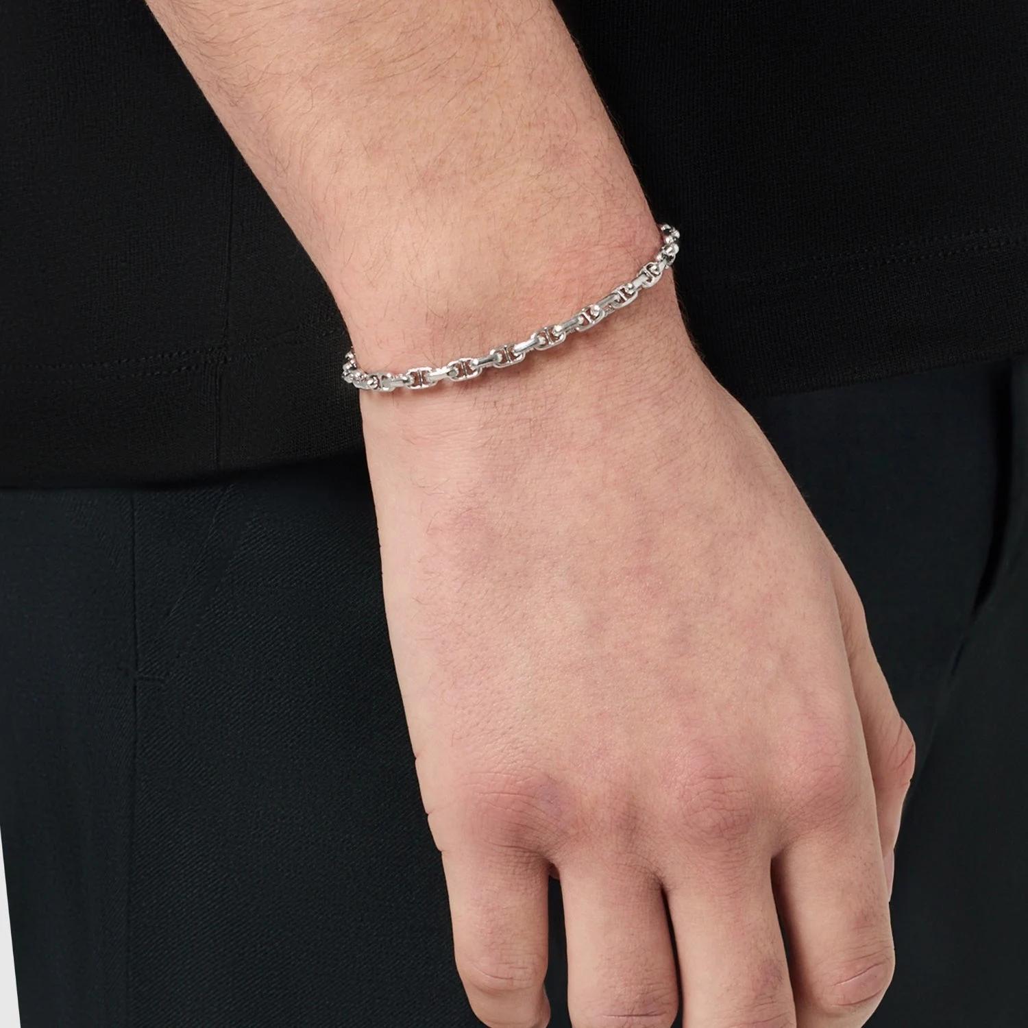 Regal Link Bracelet - (silver) 2